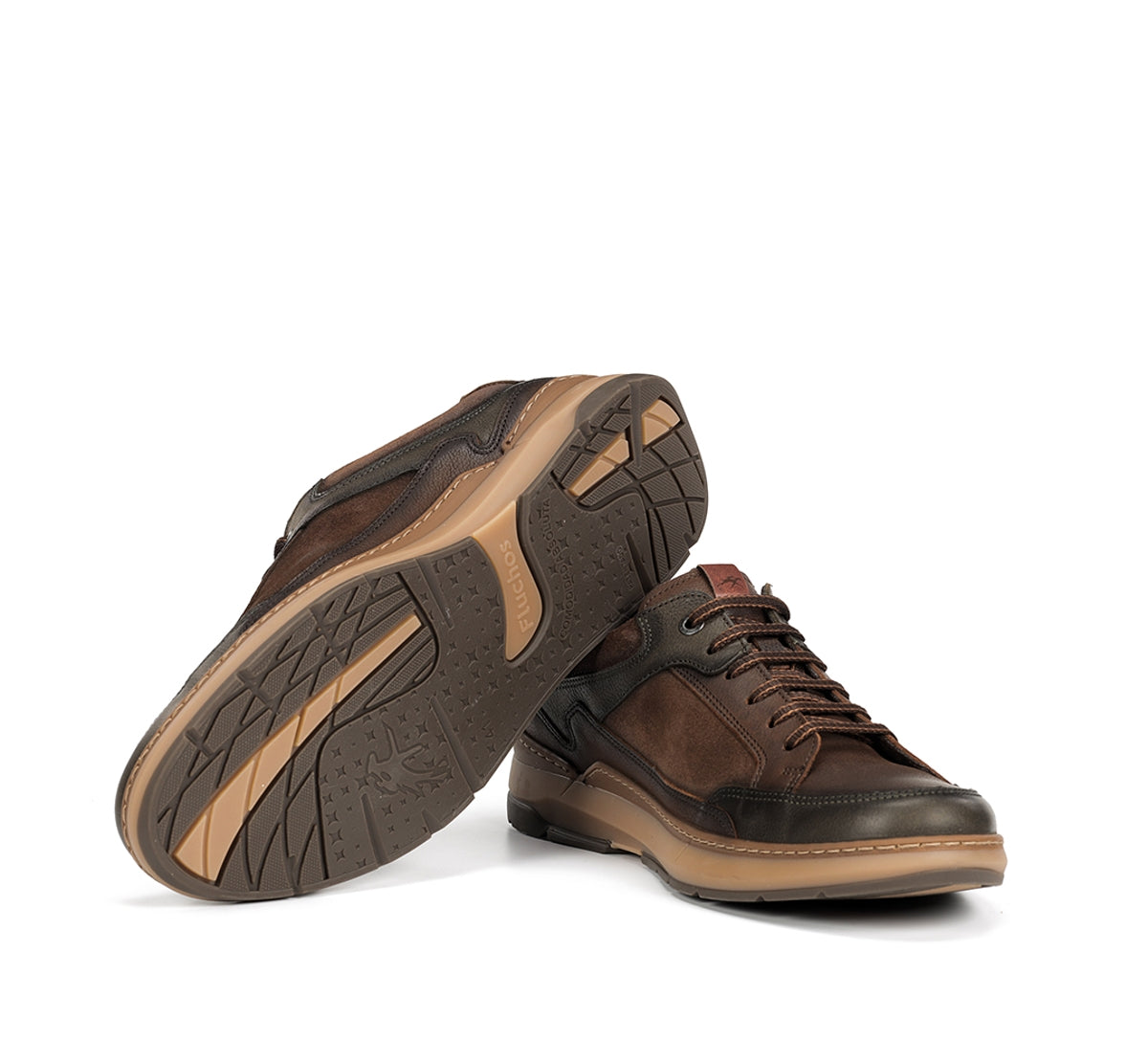Fluchos Jeff F2279 baskets marron cuir homme