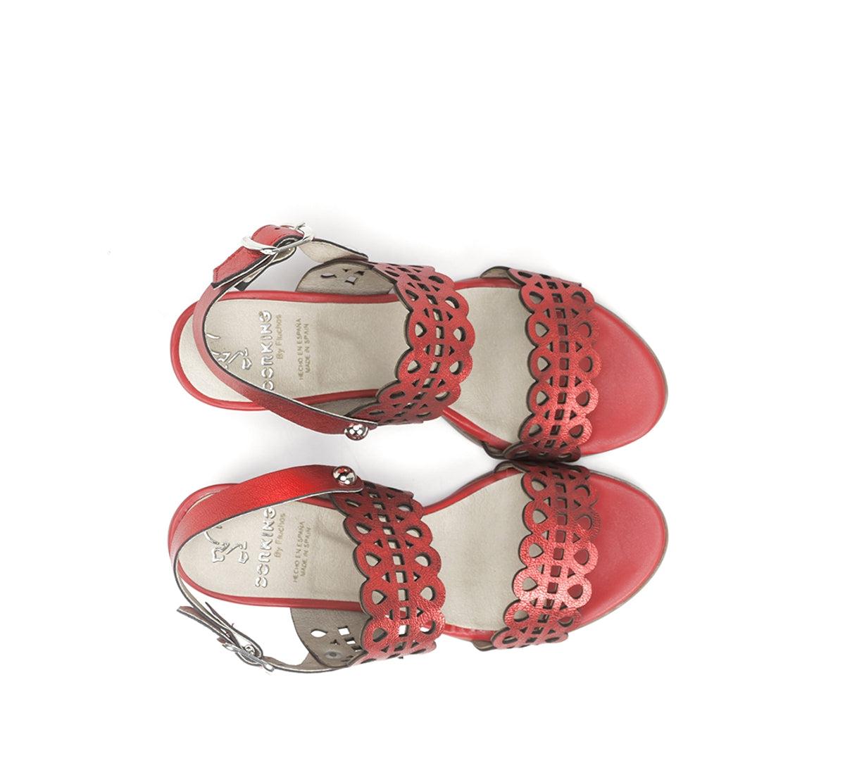 Dorking Norqui D8173 Sandale Rose Talon Moyen