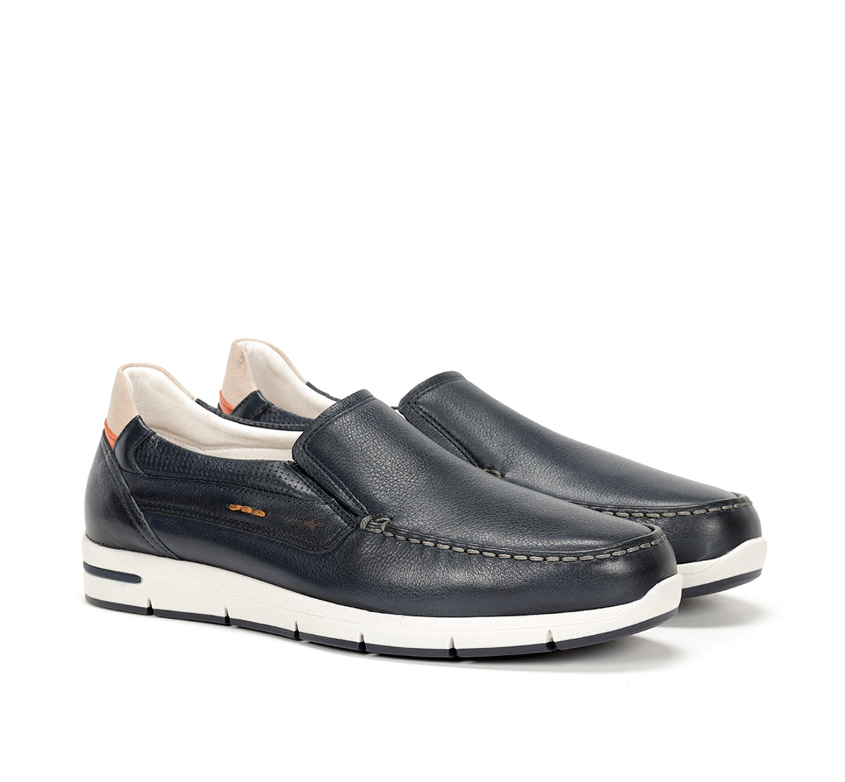 Fluchos Yannic F1696 Slip On Homme Bleu Confort
