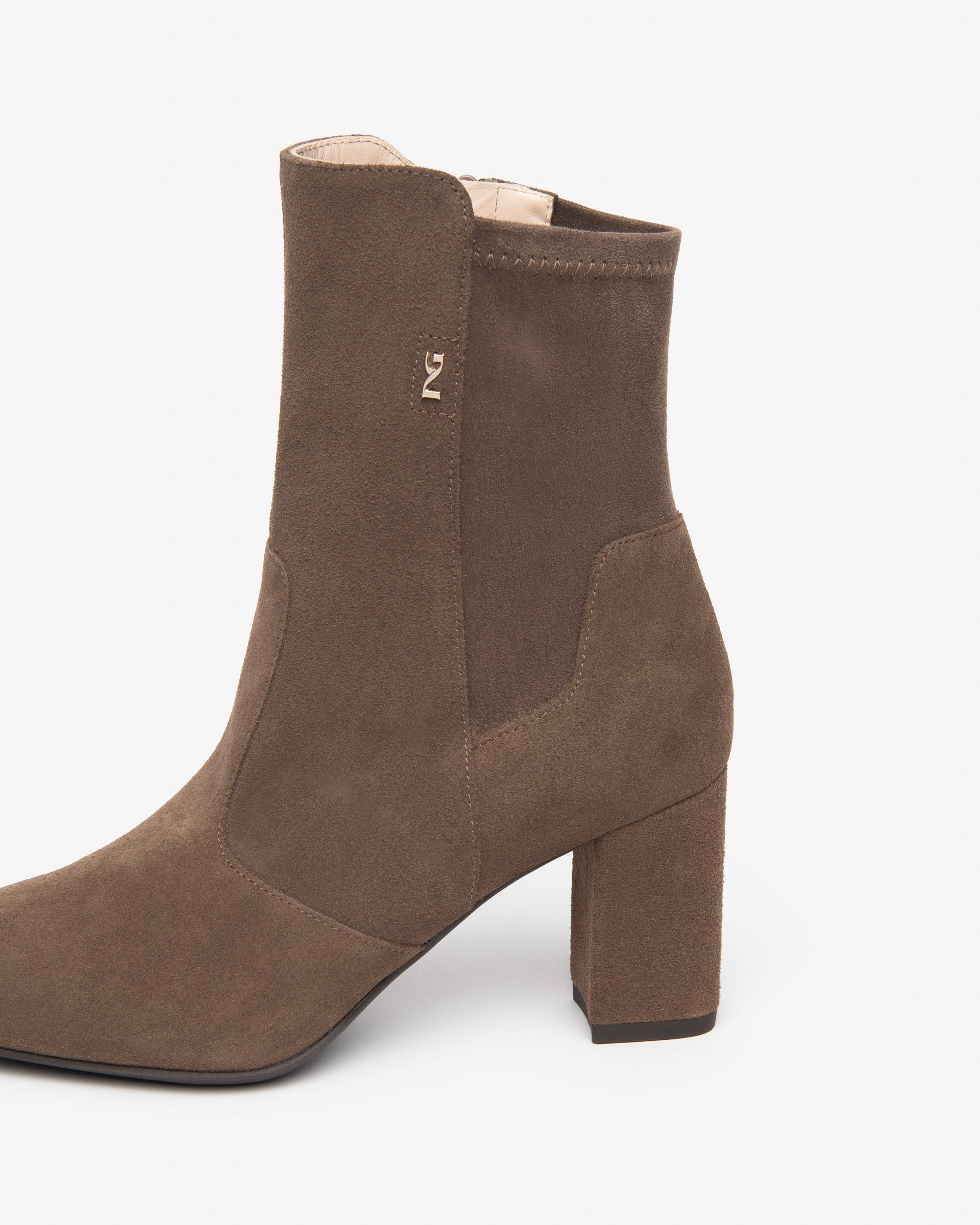 Nero Giardini Booties Bottines Daim Femme Talon 75 mm