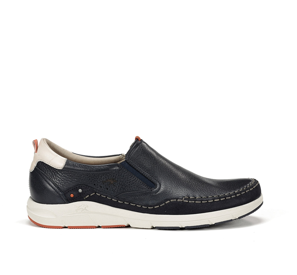 Fluchos Kai F1985 slip on bleu homme sans lacet