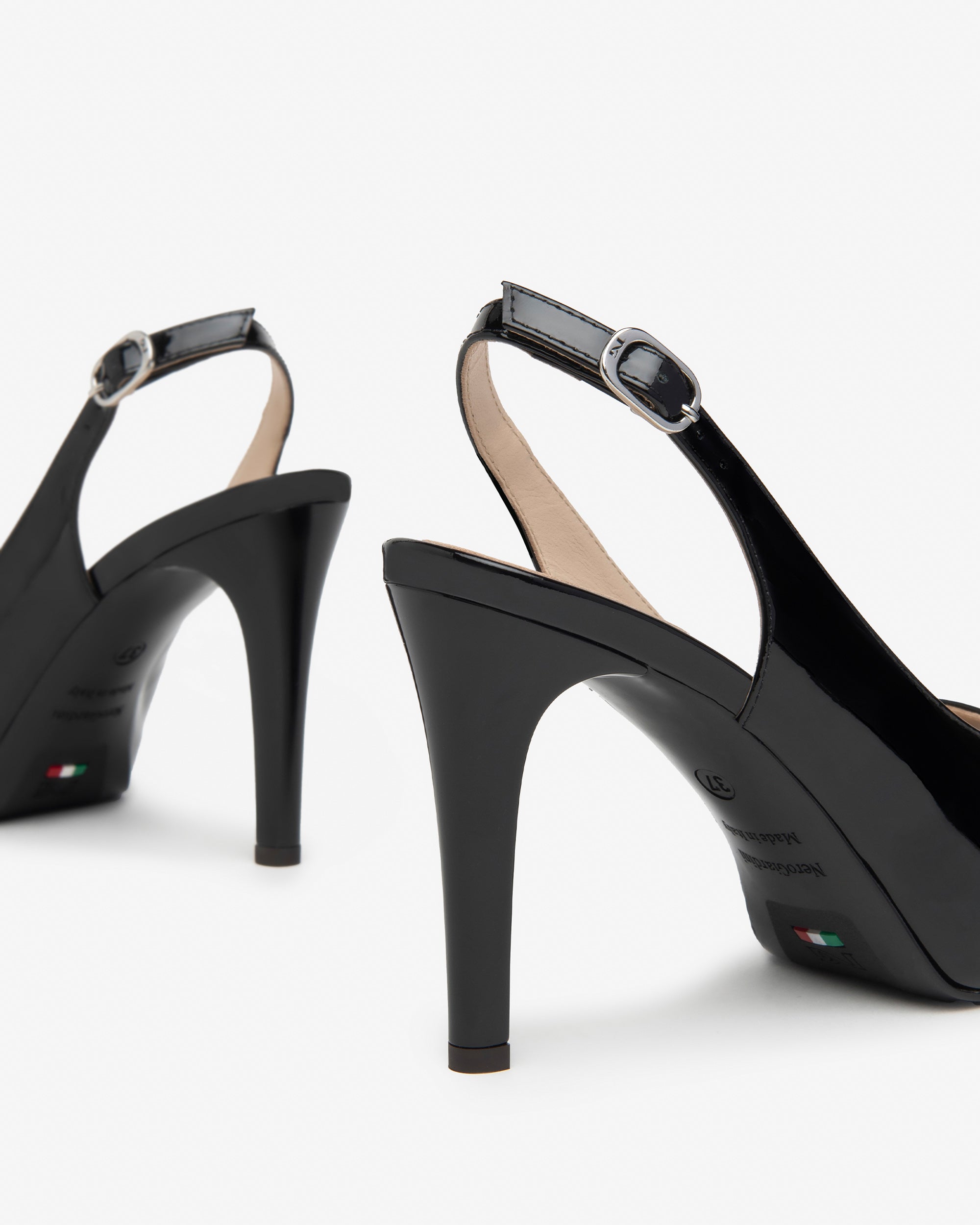Nero Giardini Décolleté Escarpins Vernis Slingback Femme
