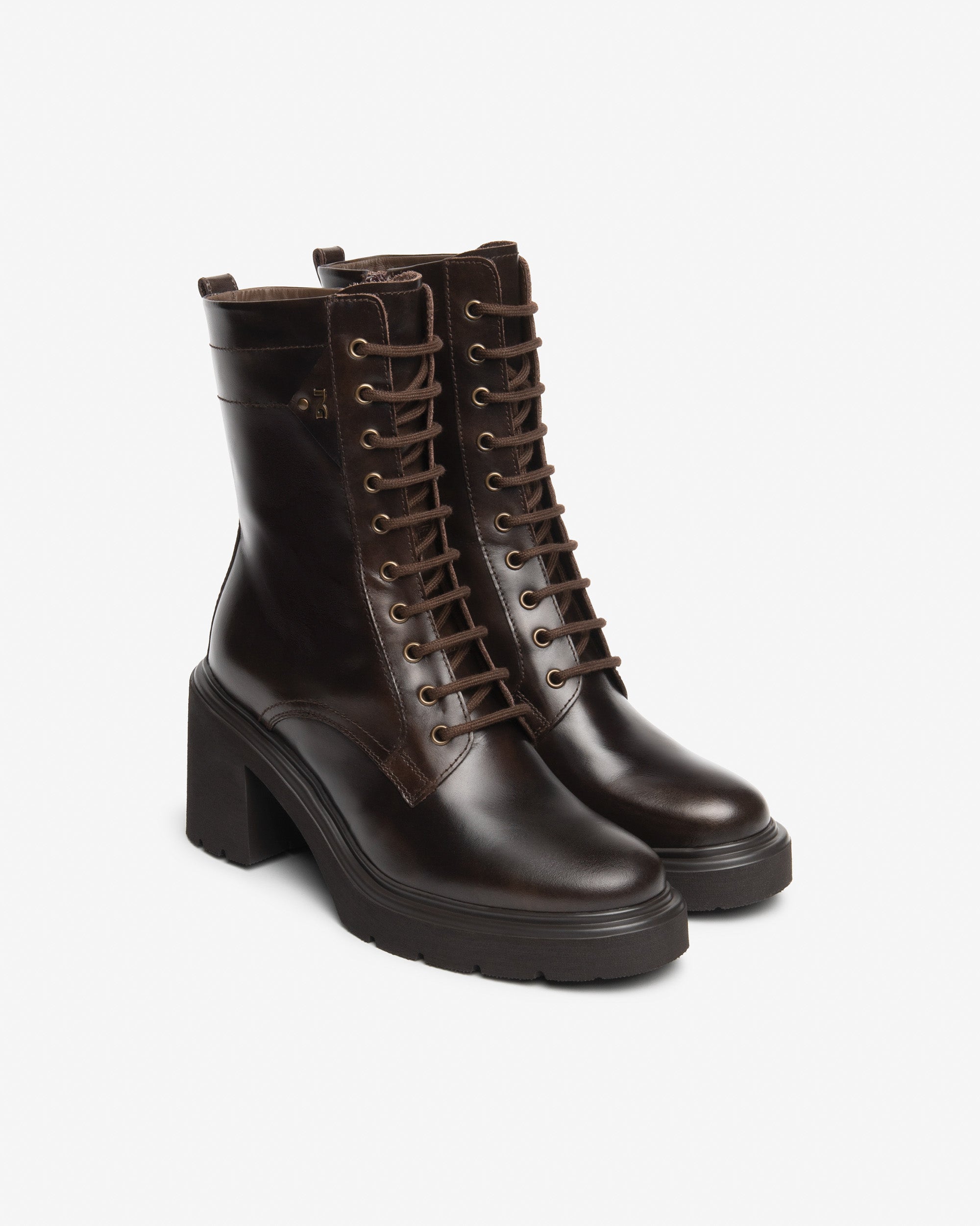 Nero Giardini Combat Boots rangers talon femme