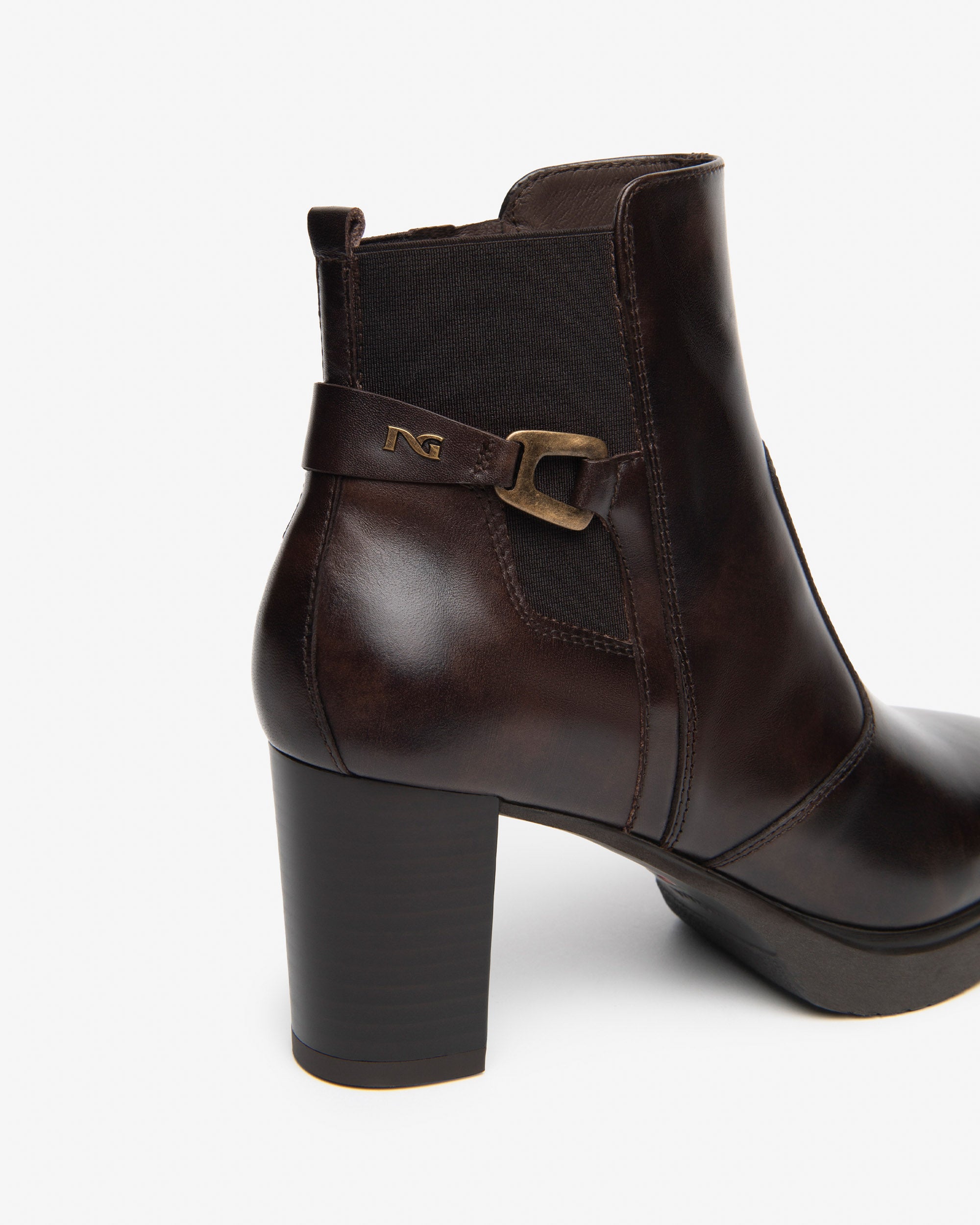 Nero Giardini Ankle Booties bottines cuir talon 70 mm