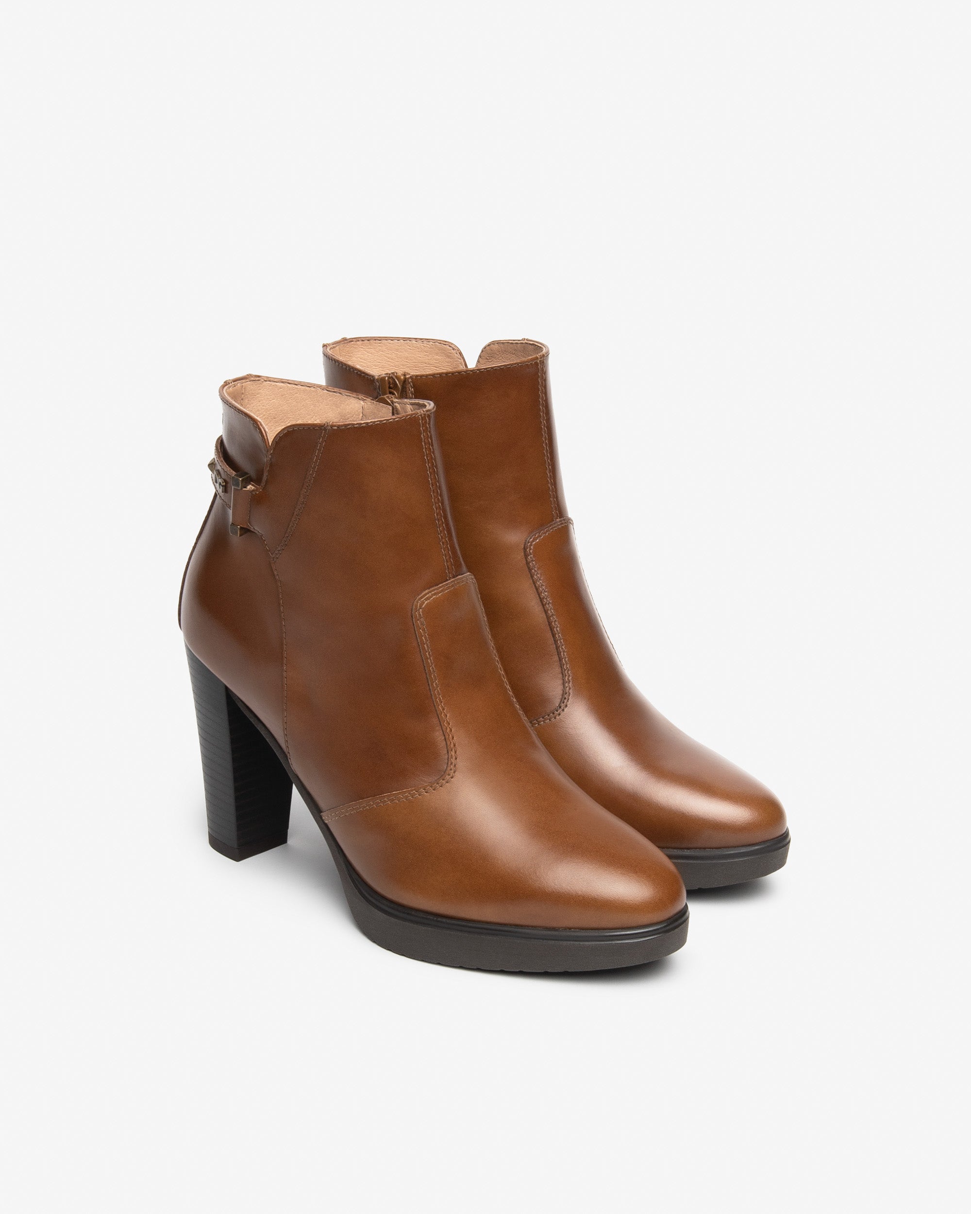 Nero Giardini Ankle Booties bottines cuir talon 38