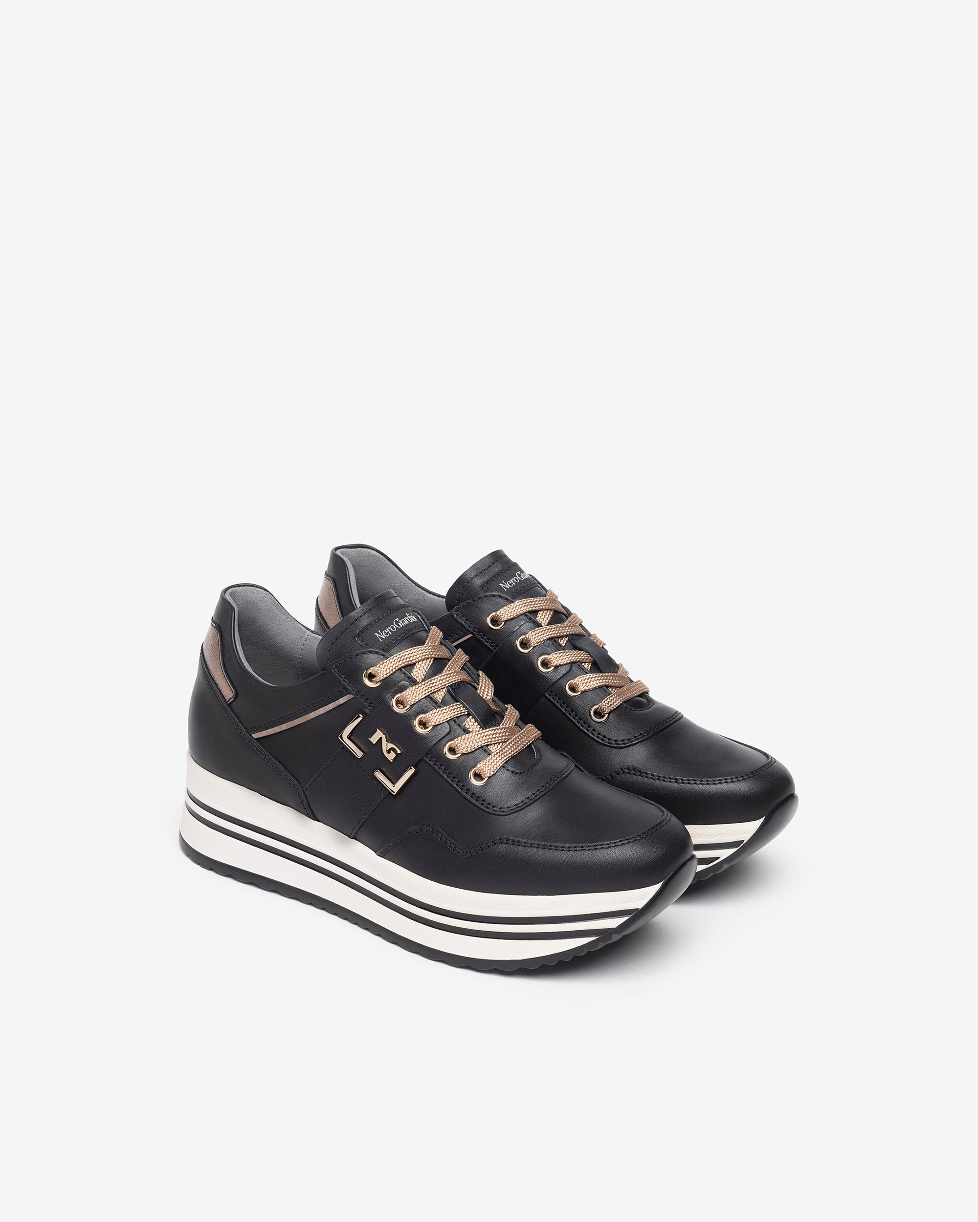 Nero Giardini Sneakers baskets cuir femme DryGo