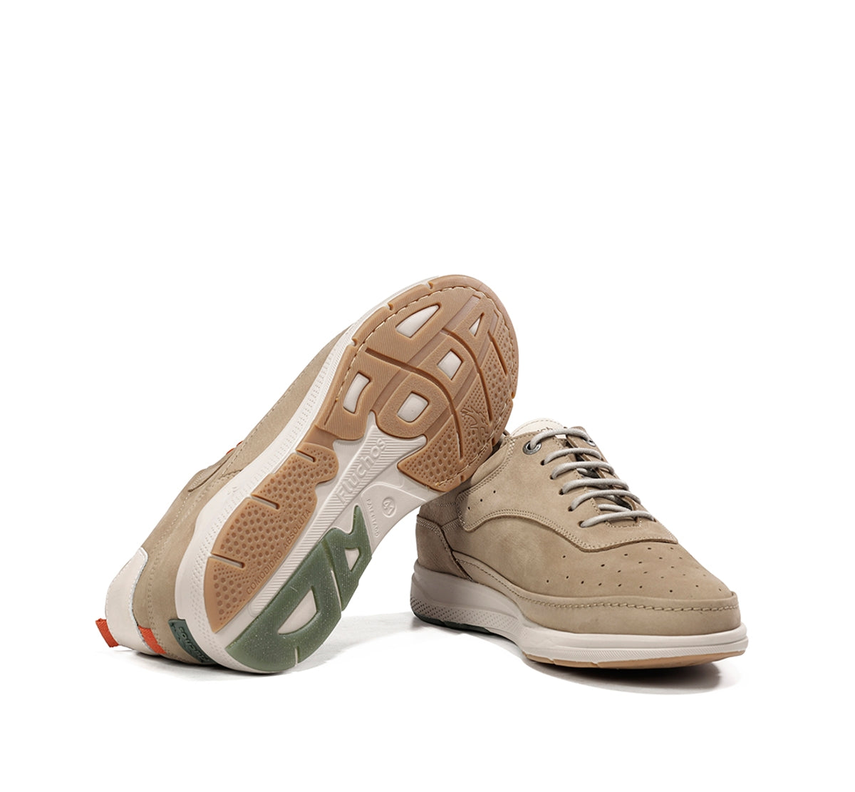 Fluchos Kadir F2447 Baskets Homme Taupe Léger