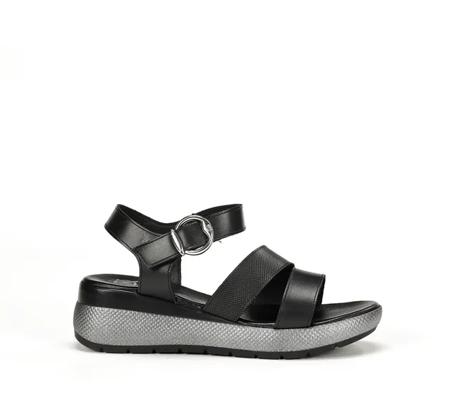 Dorking by Fluchos Ever D9313 sandales noir femme