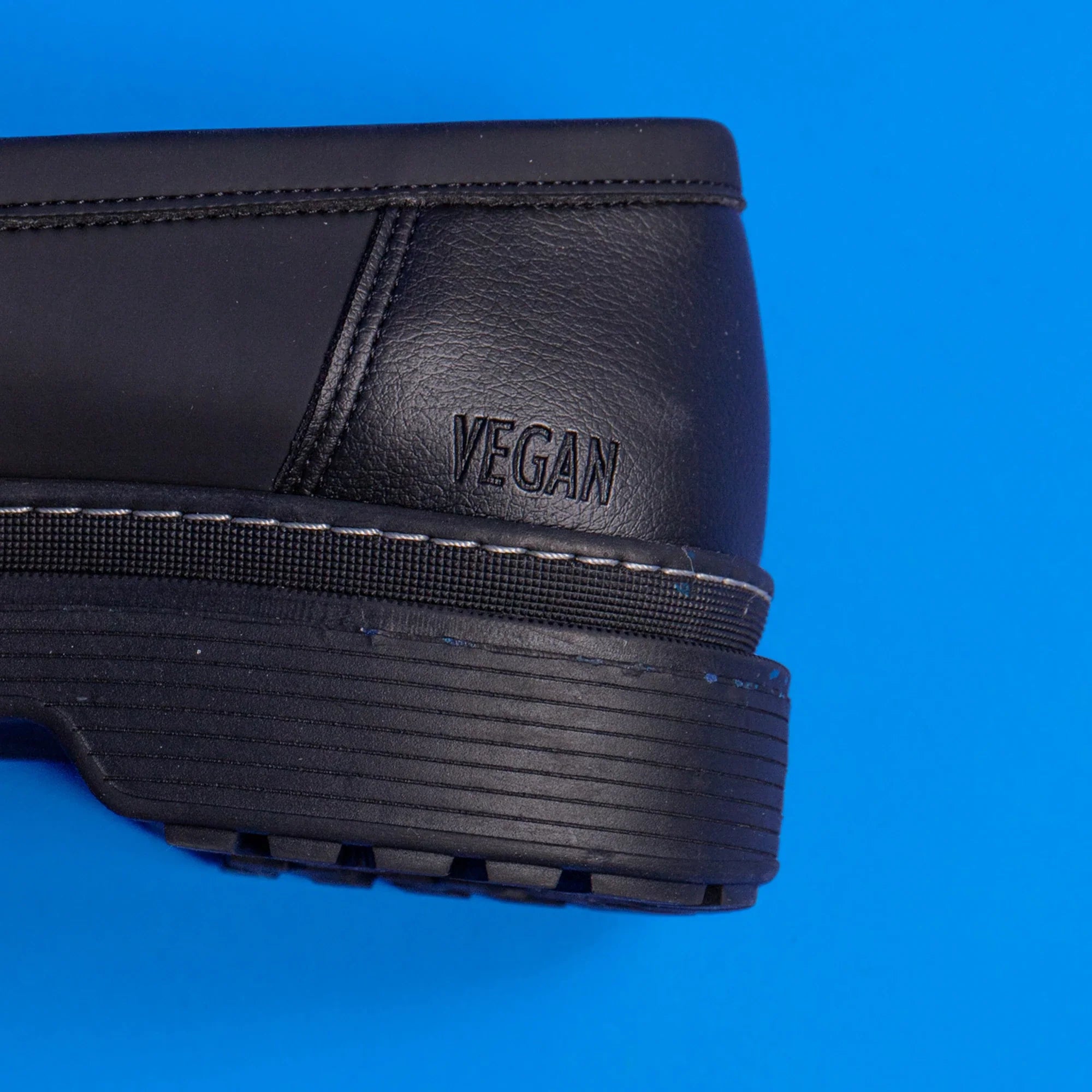 Me.Land Rando mocassin vegan cuir pomme noir