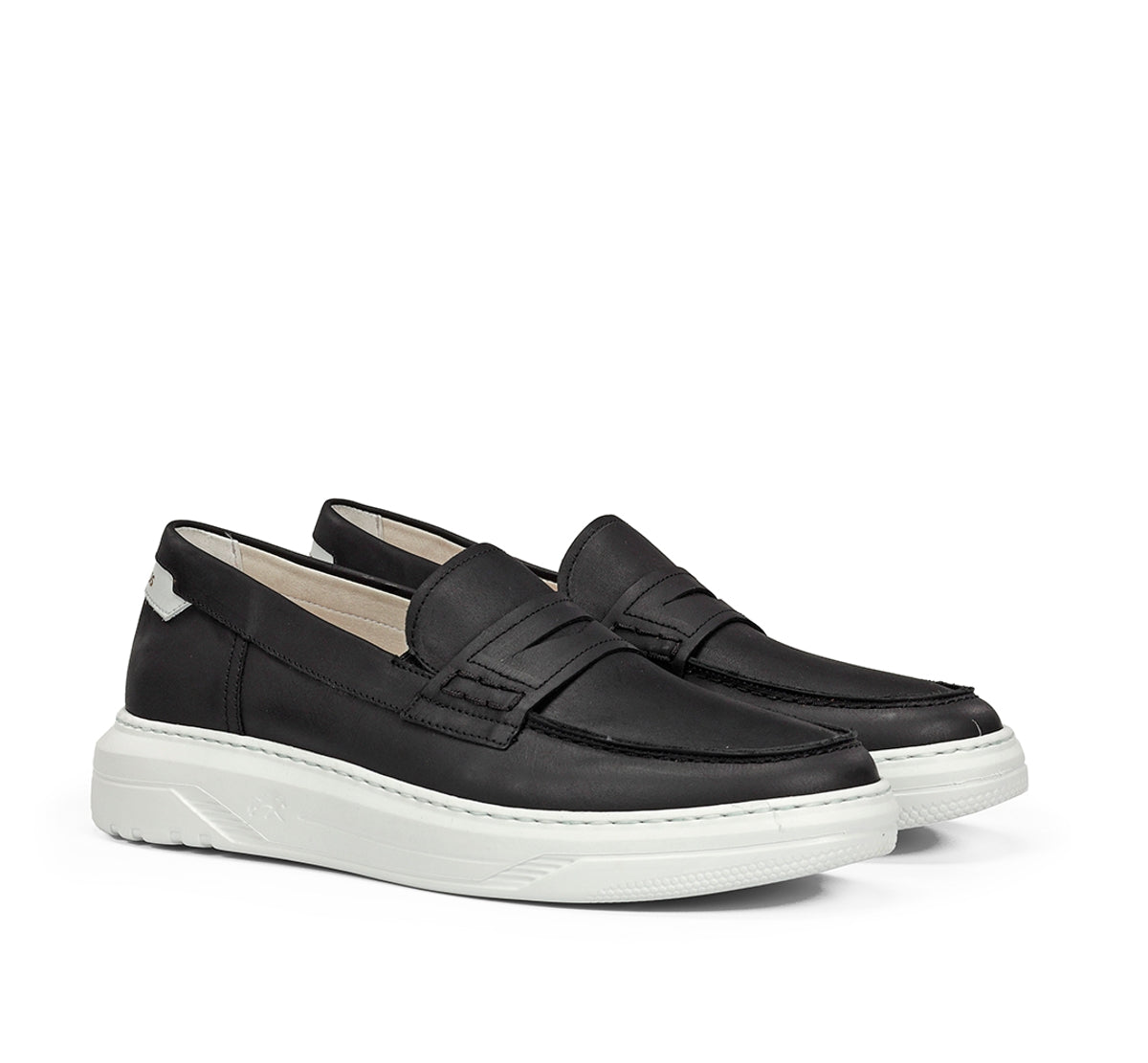 Fluchos Boston F2224 mocassins homme noir légers