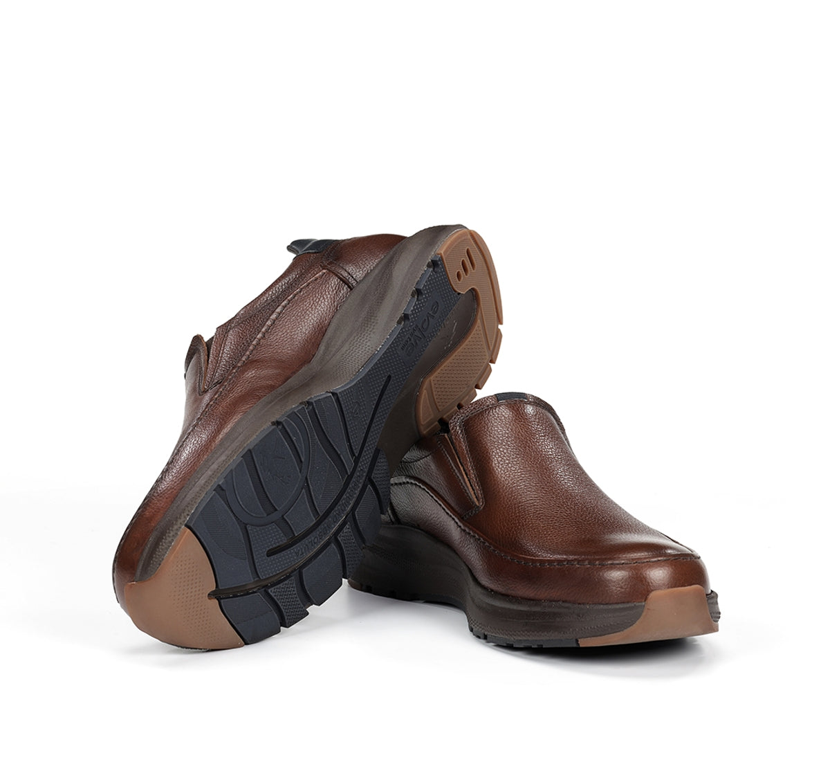 Fluchos Triton F2064 slip on marron homme cuir imperméable