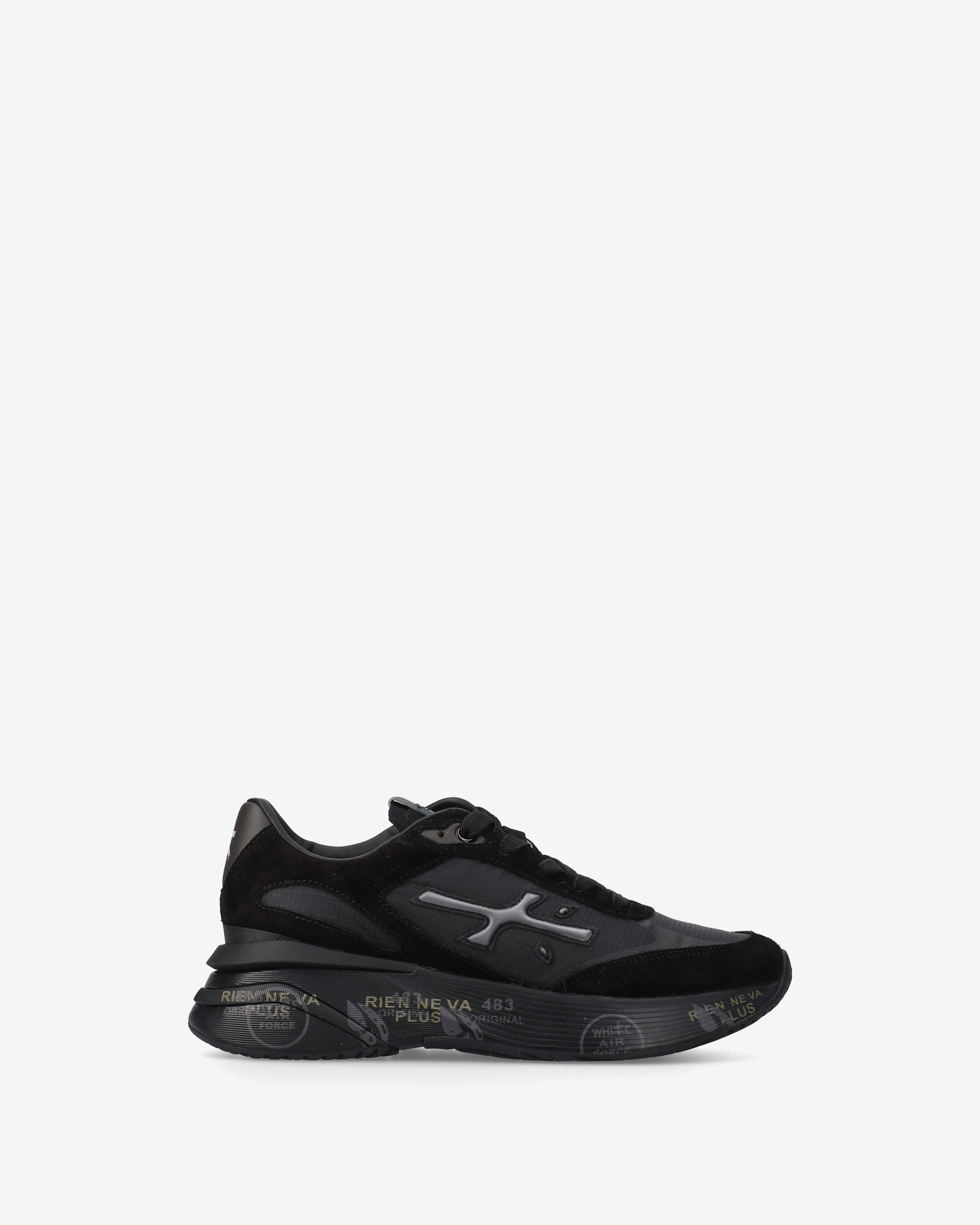 Premiata Moerund 7795 baskets noires suède femme