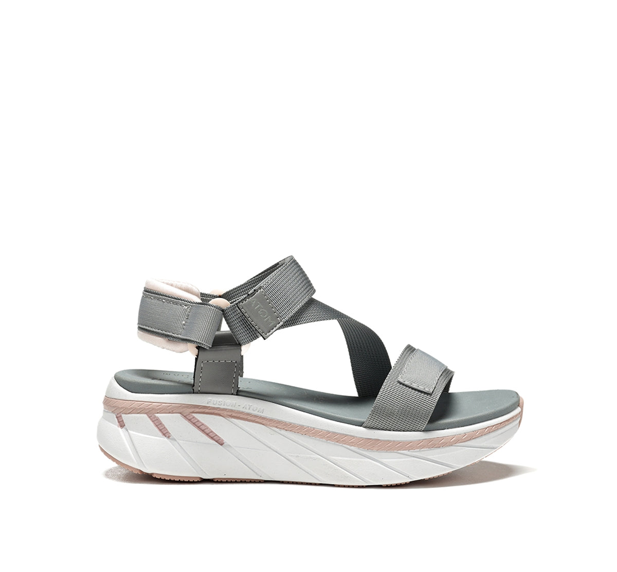 Atom by Fluchos Fusion AT104 sandales femme gris