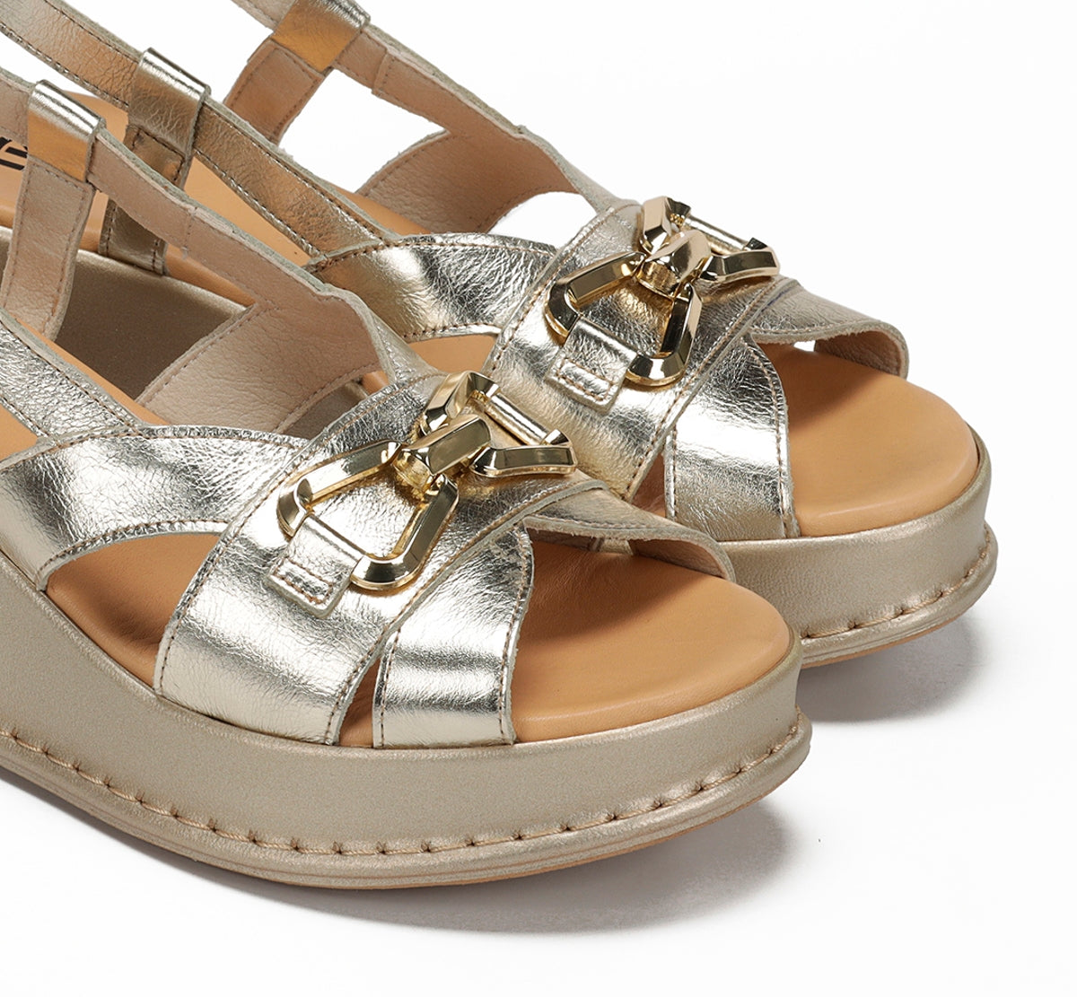 Dorking Windy D9651 sandales femme dorées cuir