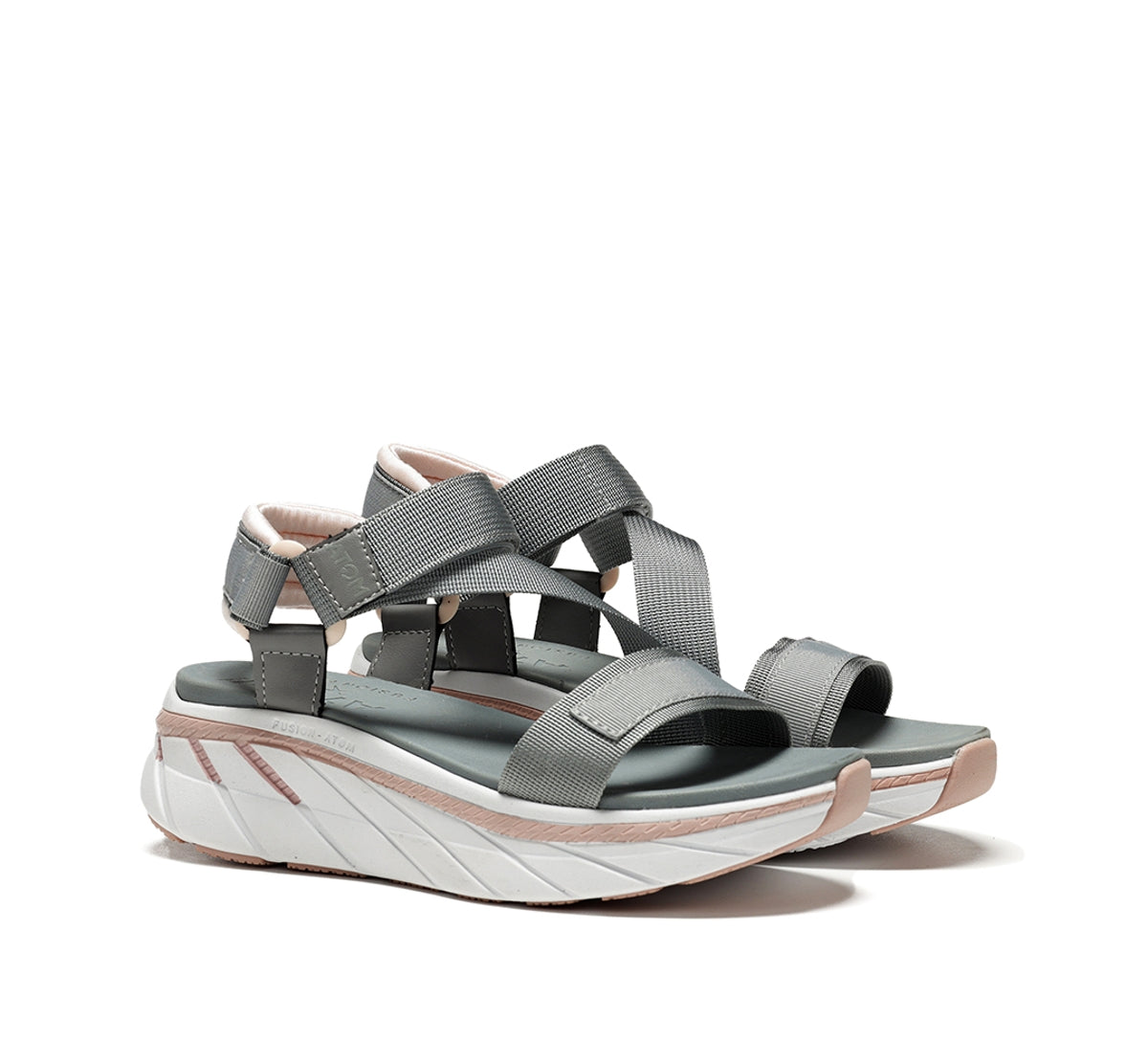 Atom by Fluchos Fusion AT104 sandales femme gris
