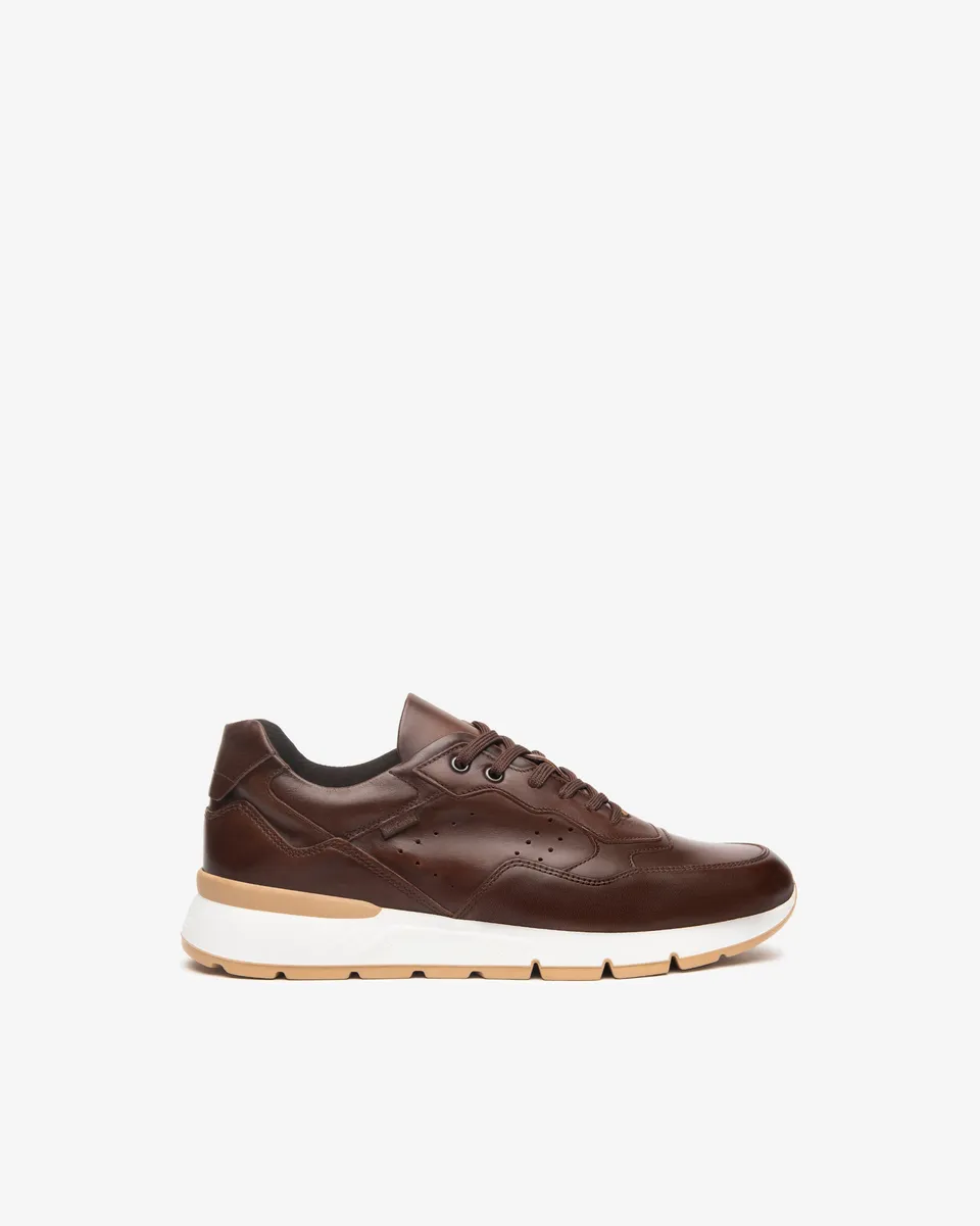 Nero Giardini Sneakers Baskets Cuir Homme Confort