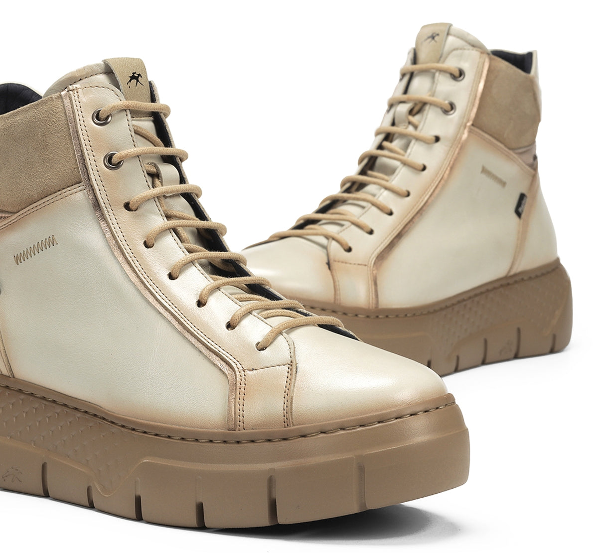 Fluchos Ilia F2304 bottines femme blanc lacets