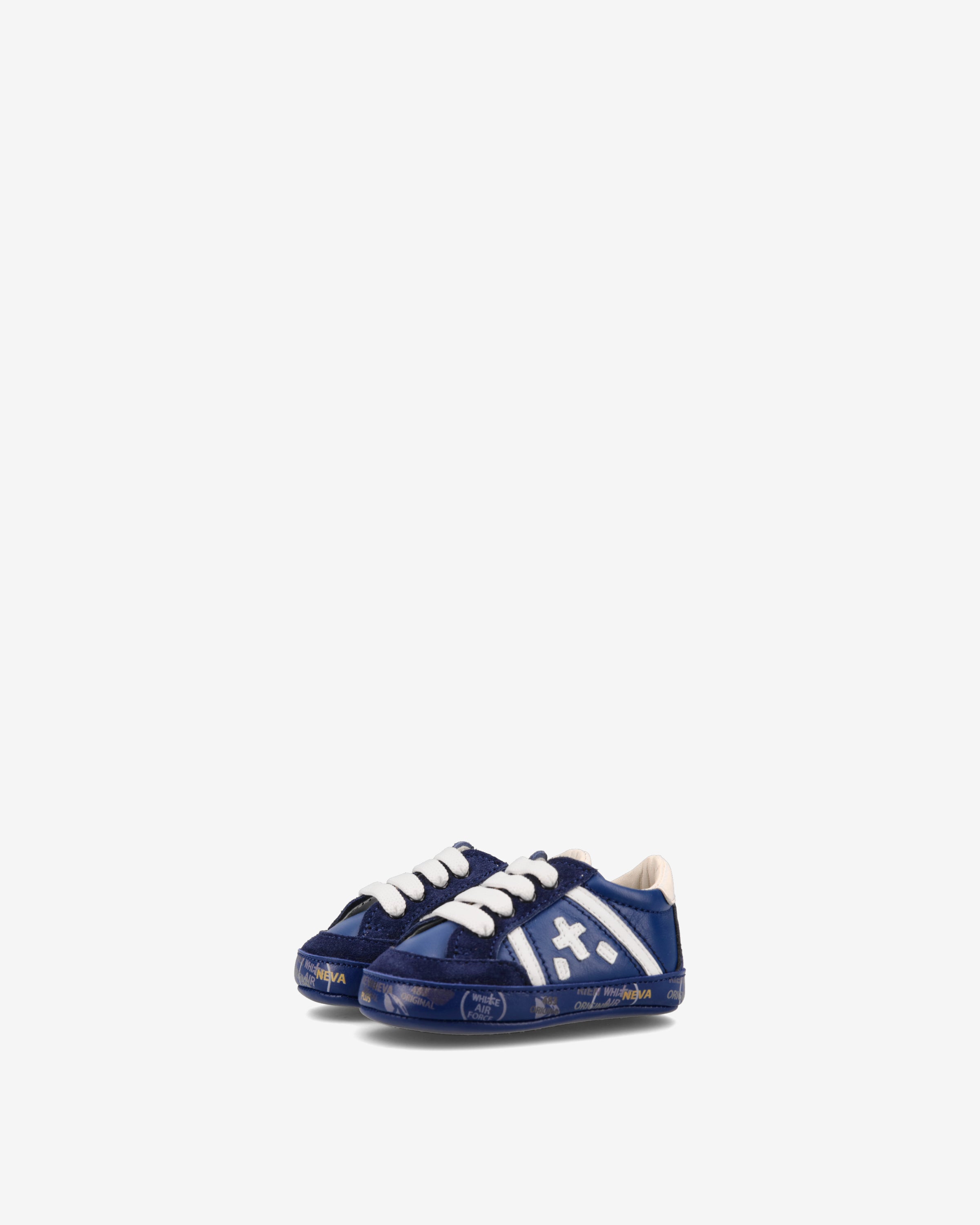 Premiata Baby-B 007B chaussures bébé cuir souple