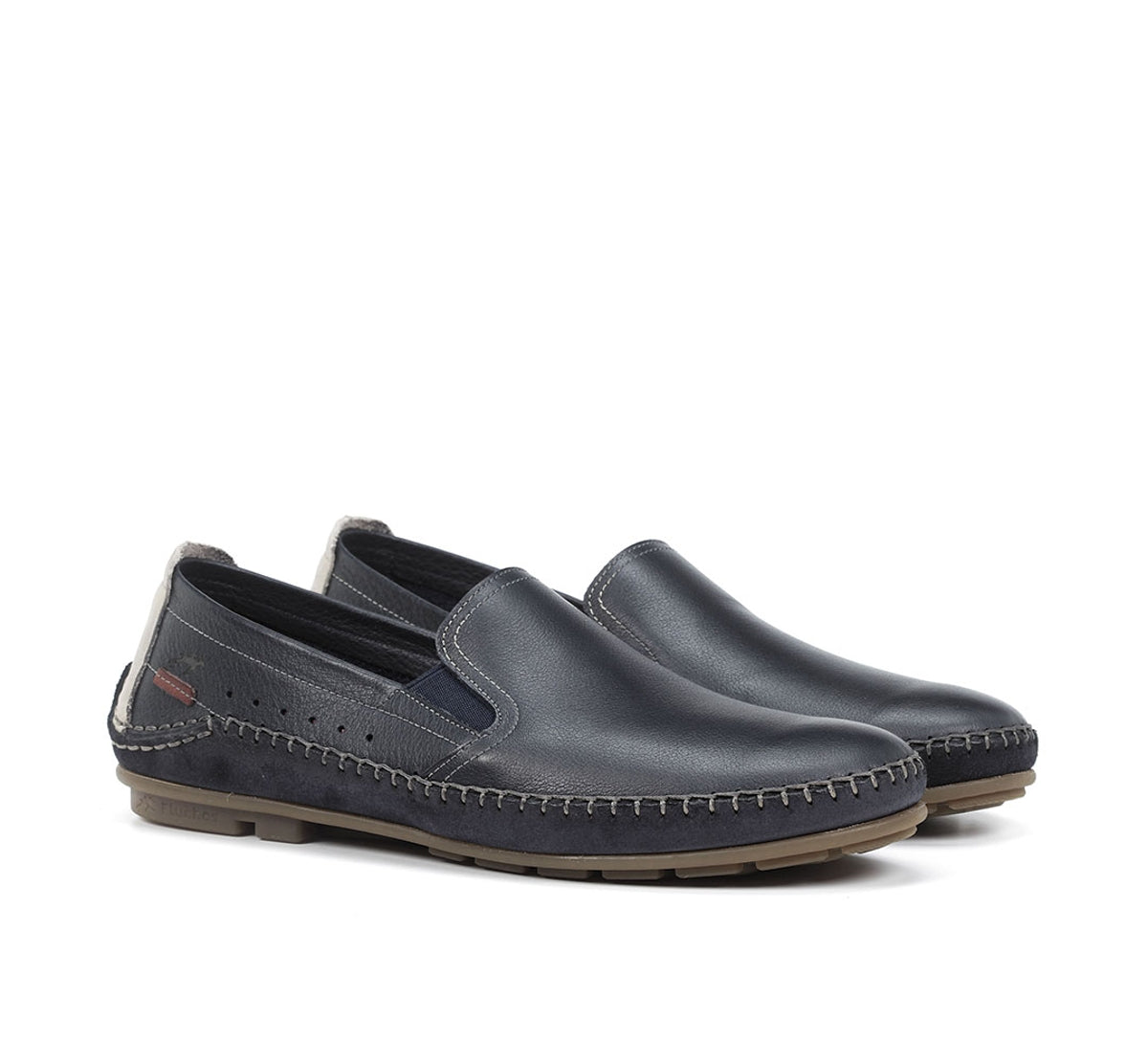 Fluchos Slip On Dorian F1174 Mocassin Homme Bleu