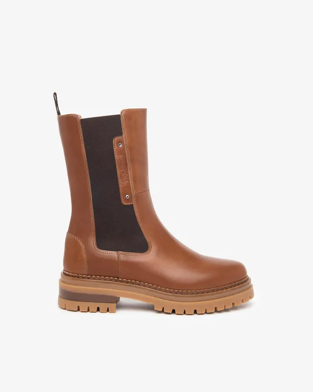 Nero Giardini Chelsea Boots bottines cuir femme hiver pointure 38