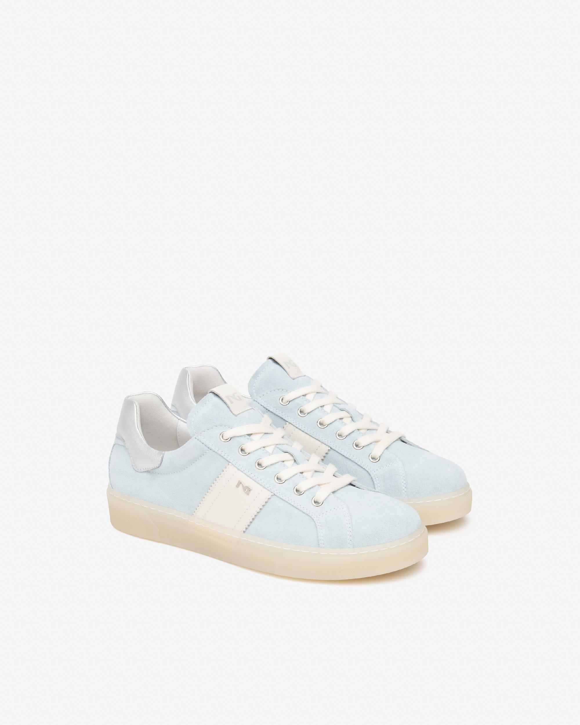 Nero Giardini Sneakers baskets cuir daim femme semelle Memory