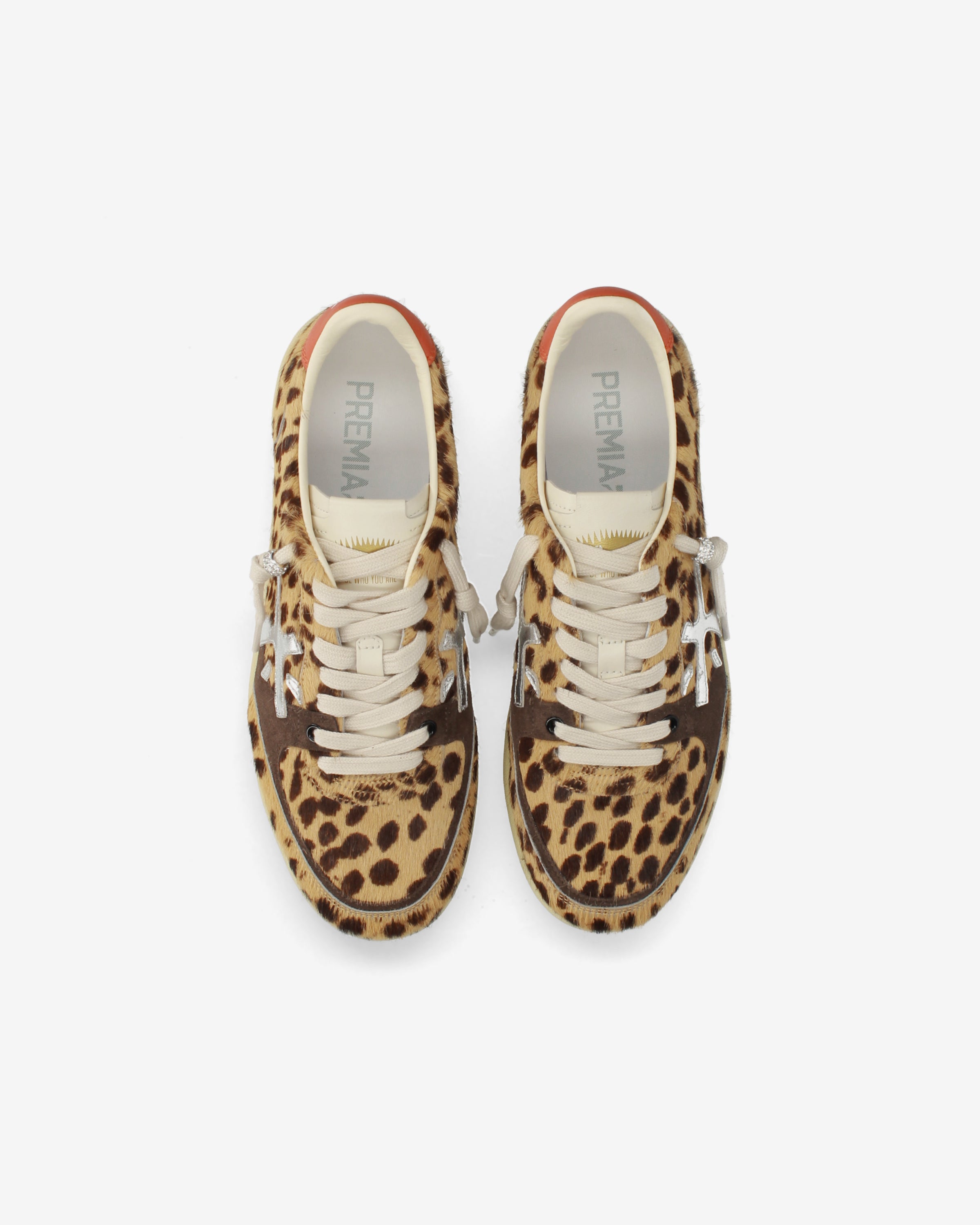 Premiata Bskt Clayd 8470 baskets femme léopard cuir