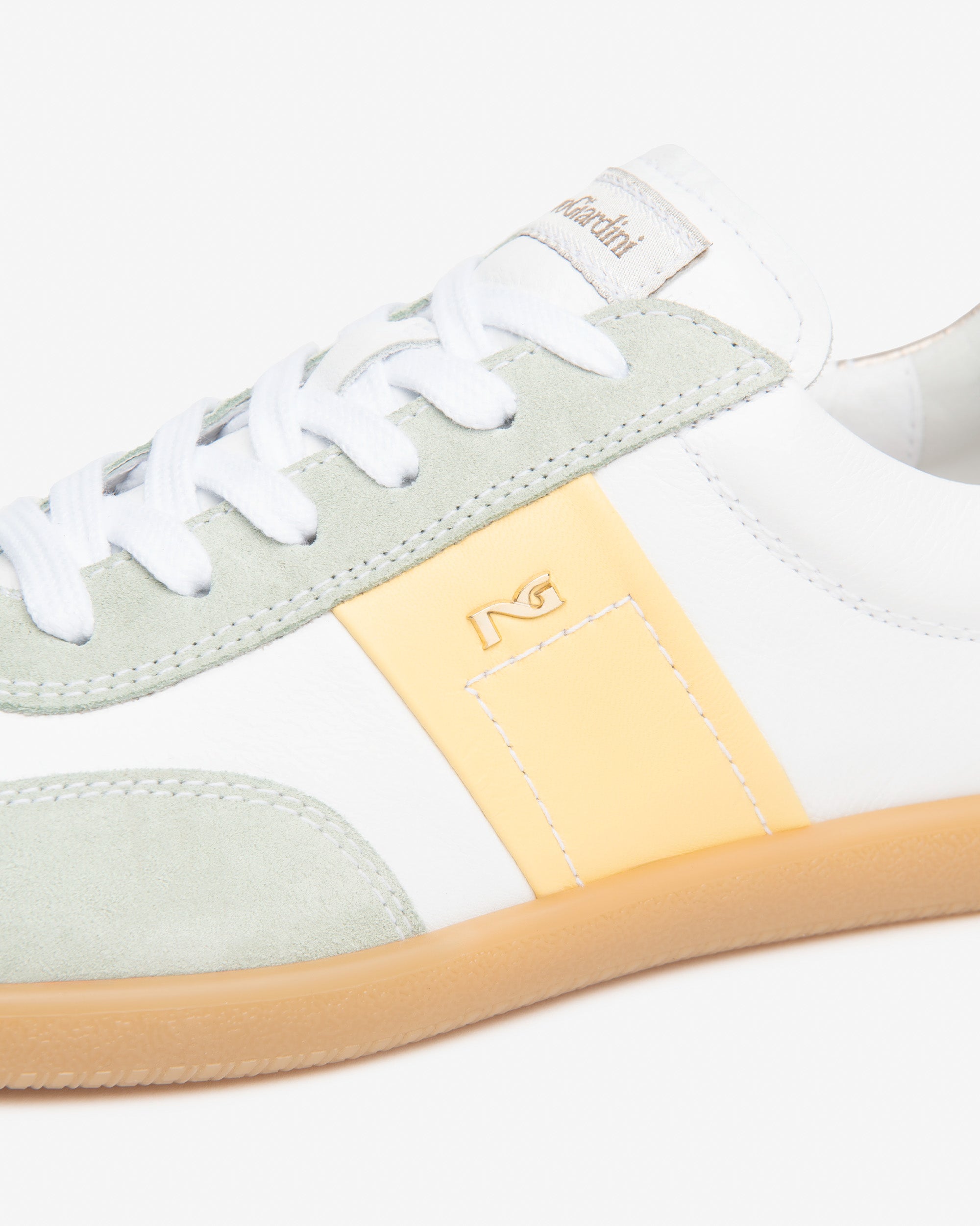Nero Giardini Sneakers baskets cuir toile femme 38