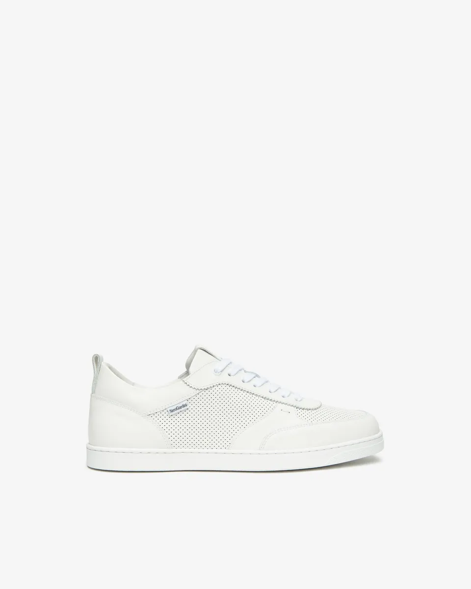 Nero Giardini Sneakers baskets cuir homme toile