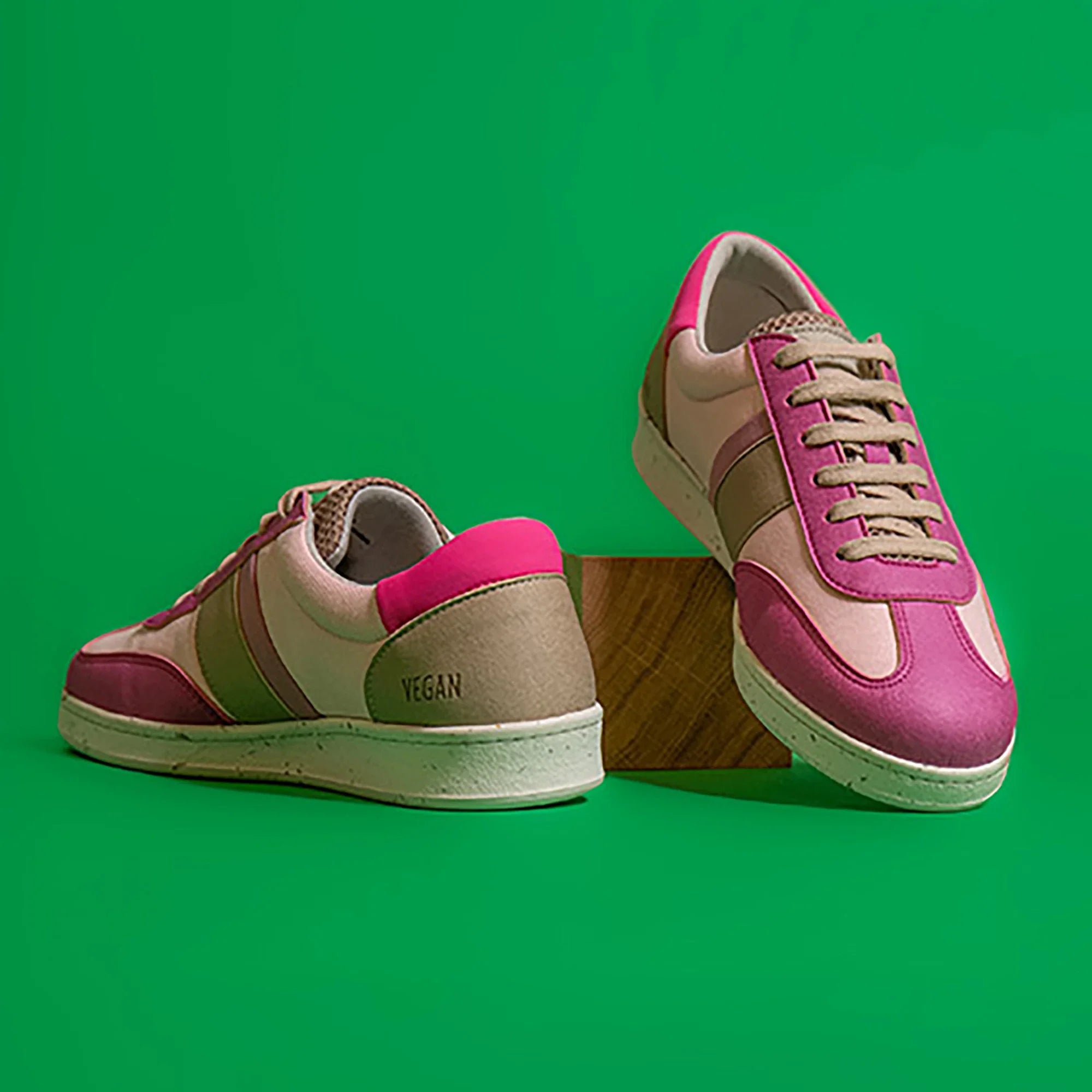 Me.Land Vivace baskets vegan rose fuchsia beige