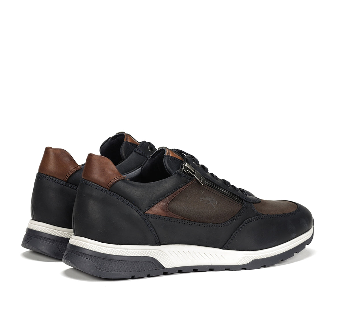 Fluchos Louis F1603 baskets homme bleu cuir