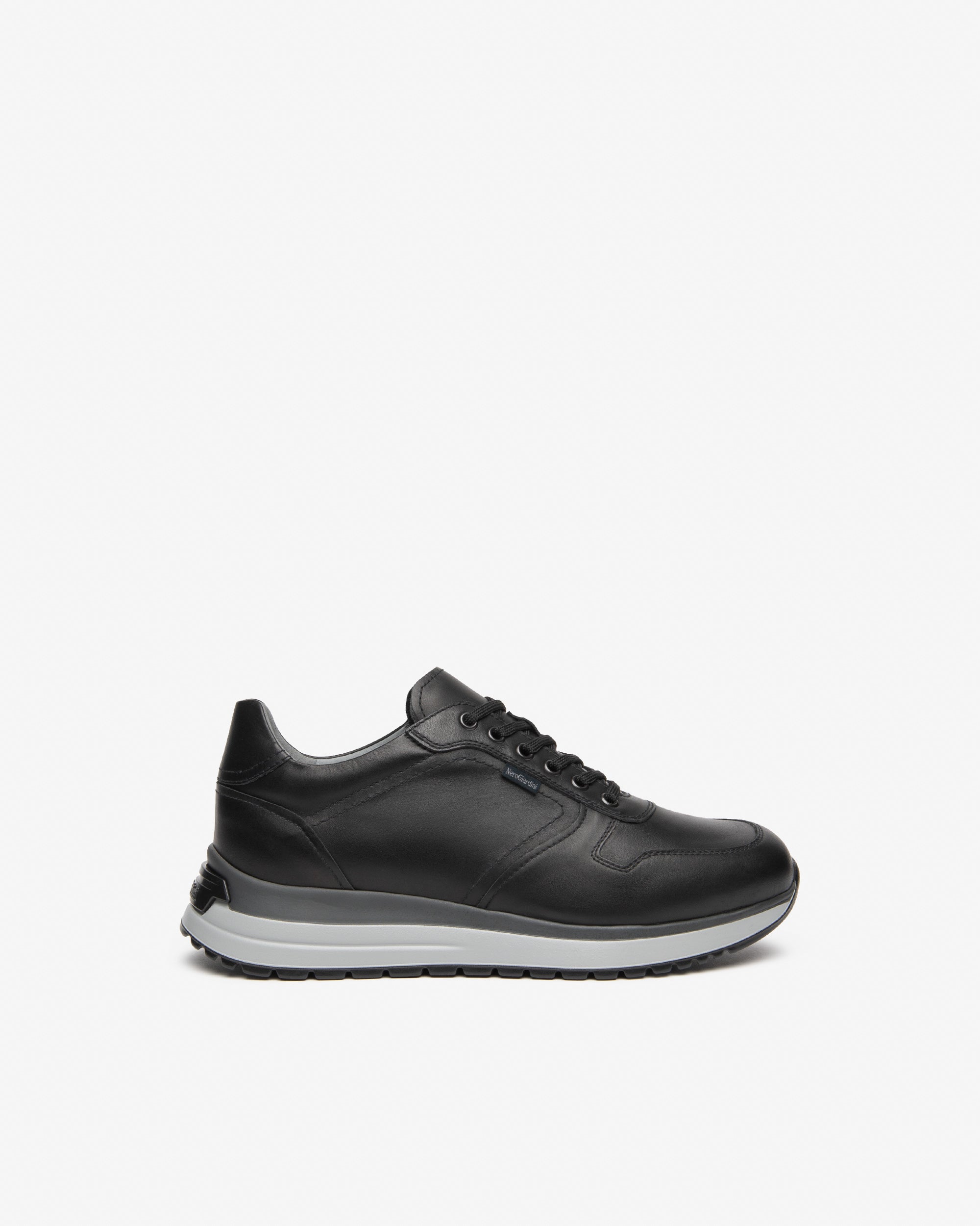 Nero Giardini Sneakers Basket Cuir Homme Automne Hiver