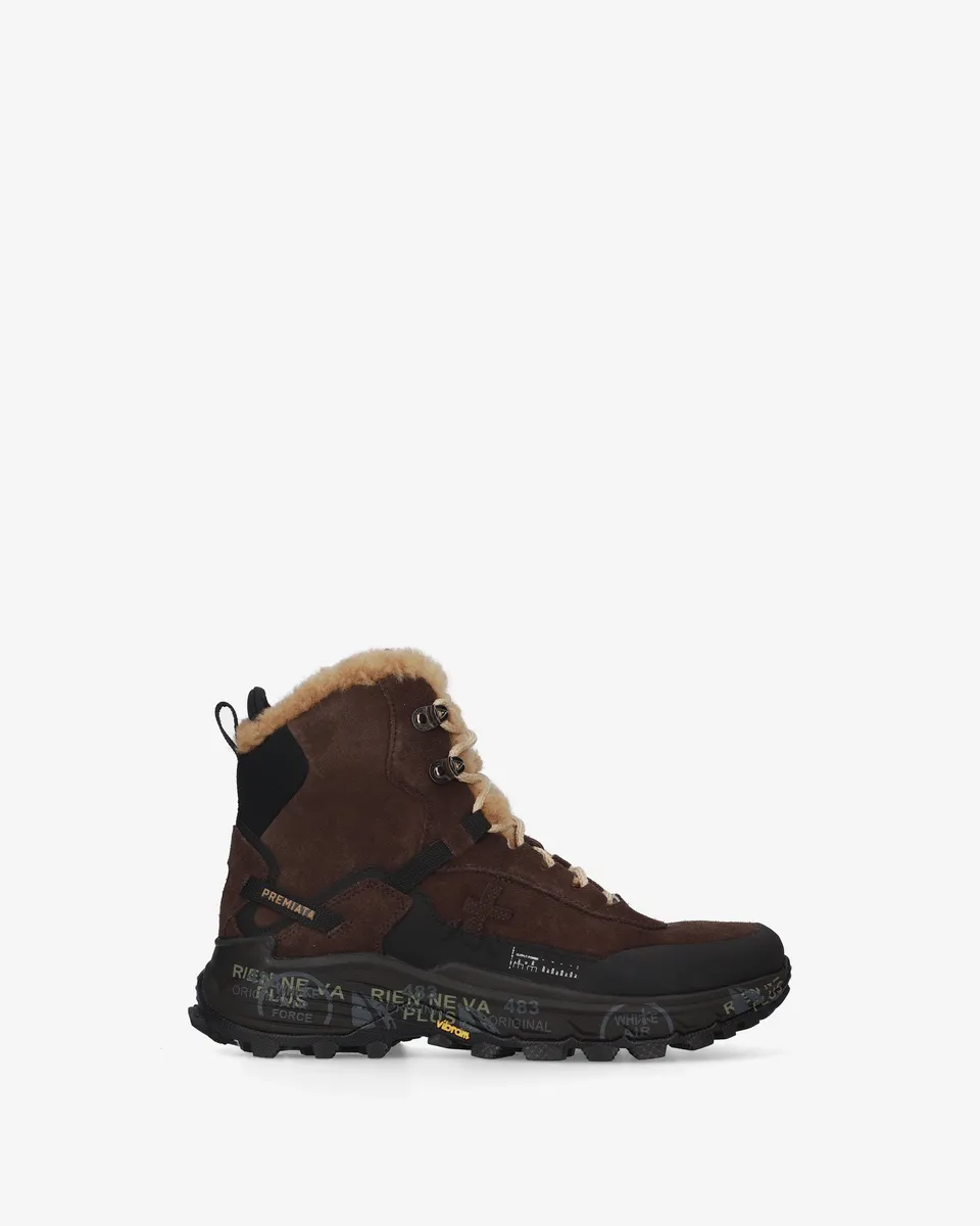 Premiata Trivor 511m sneakers femme marron 38 fourrée
