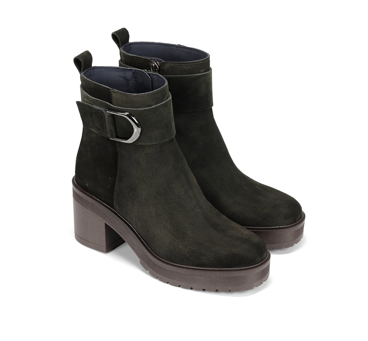 Dorking by Fluchos Sarah D9573 bottine femme verte