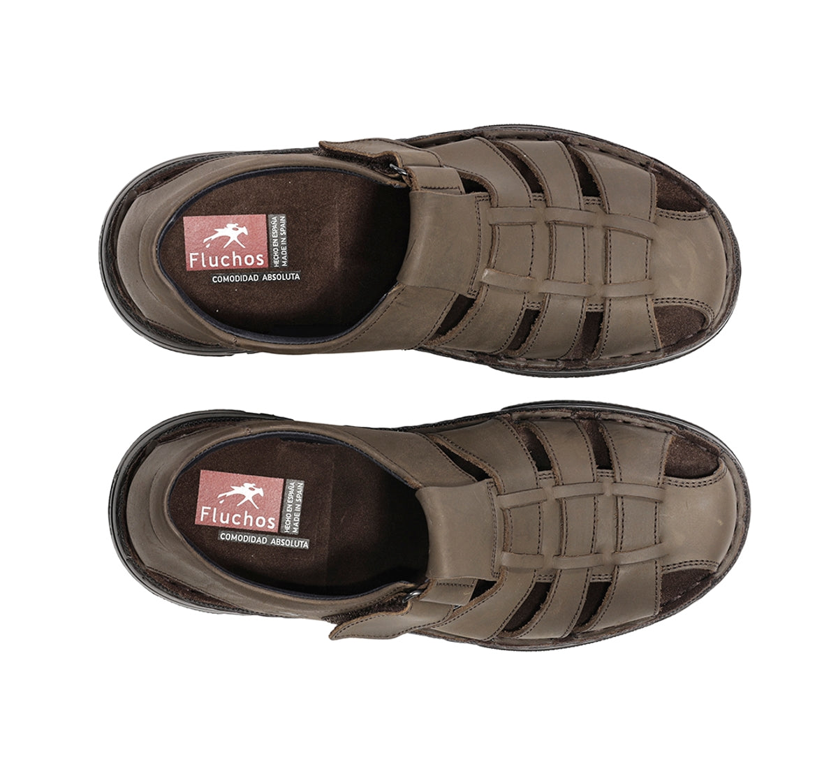 Fluchos Azores F2199 sandale verte homme velcro