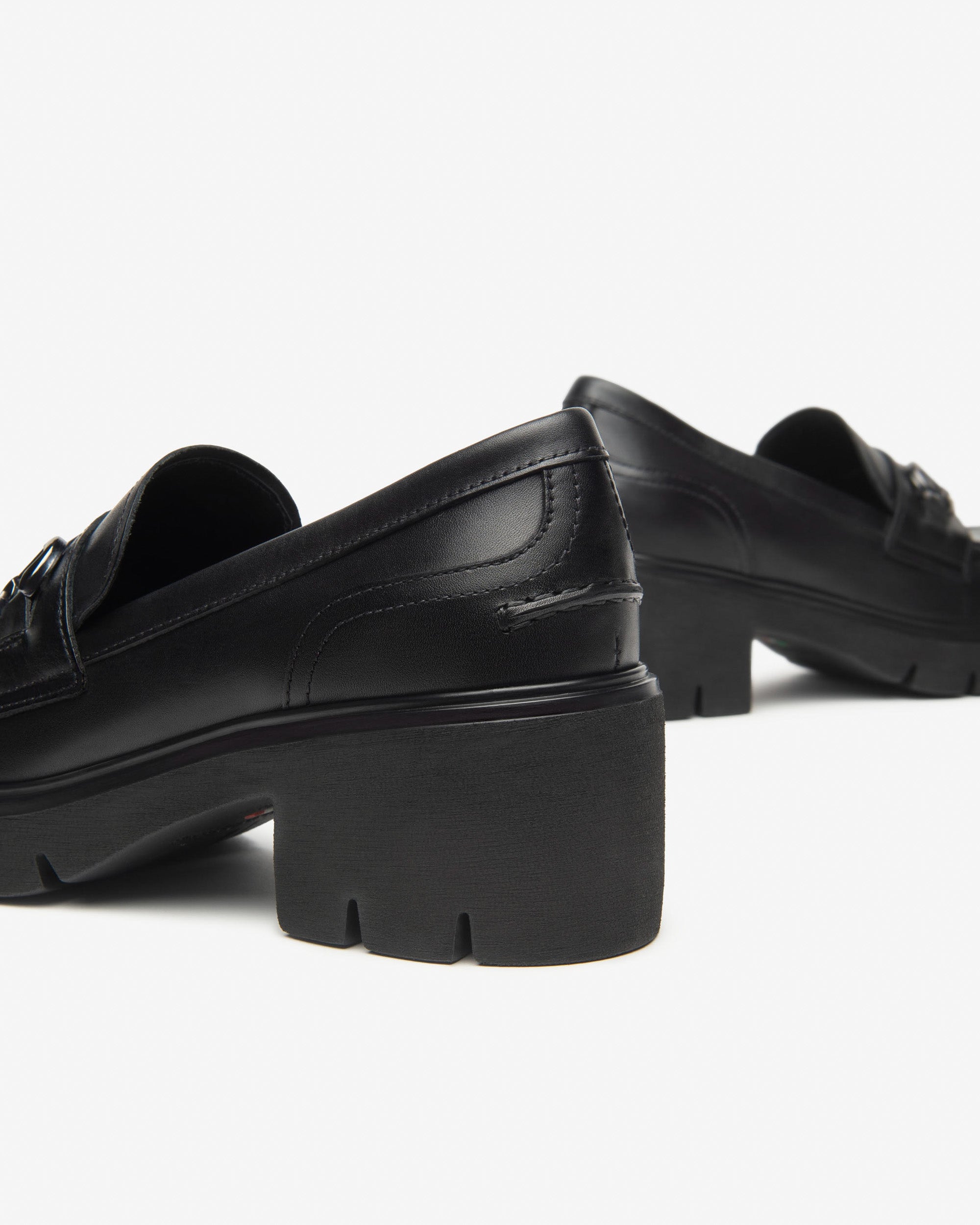 Nero Giardini Loafers mocassins cuir femme talon 60 mm