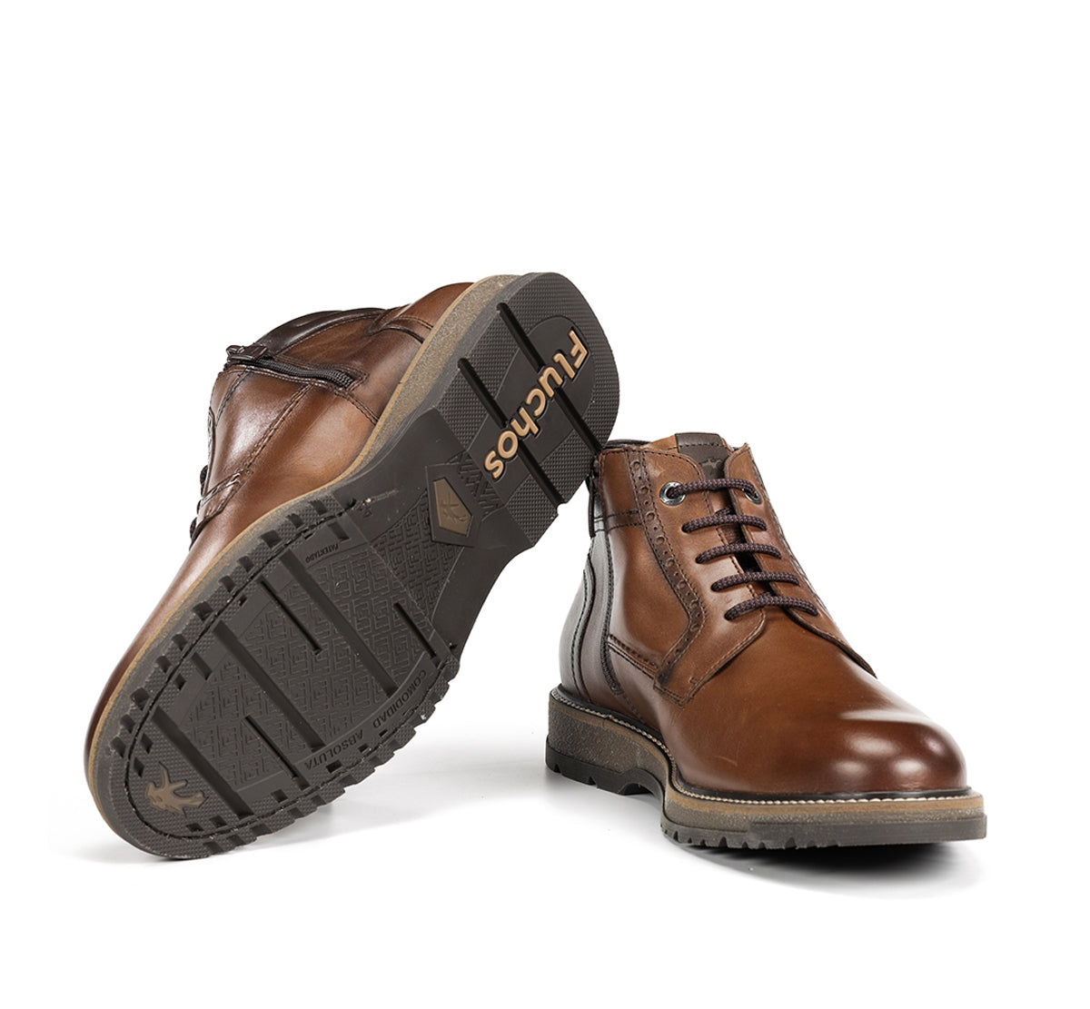 Fluchos Buggy F2321 boots marron homme cuir