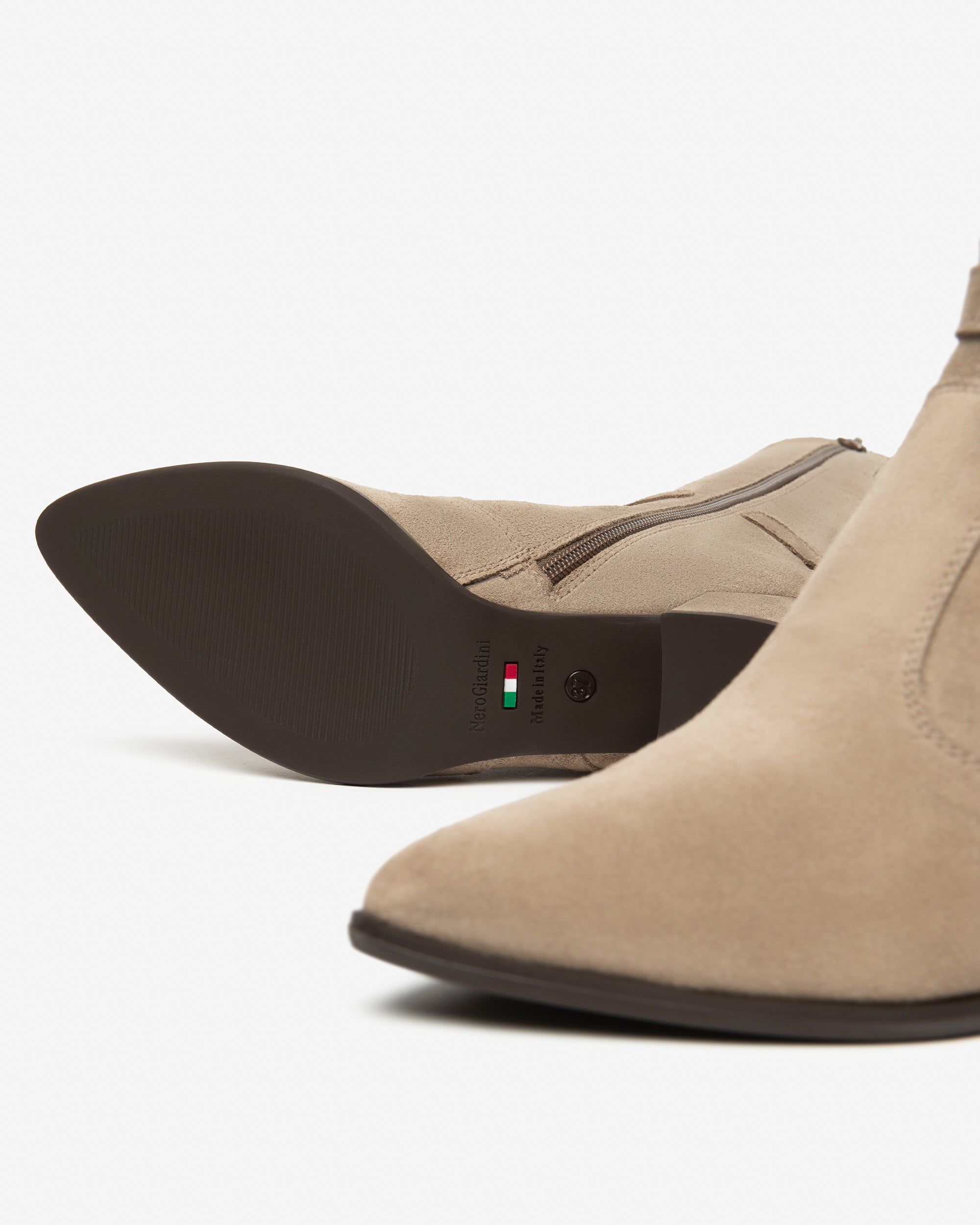 Nero Giardini Boots bottes femme daim 38