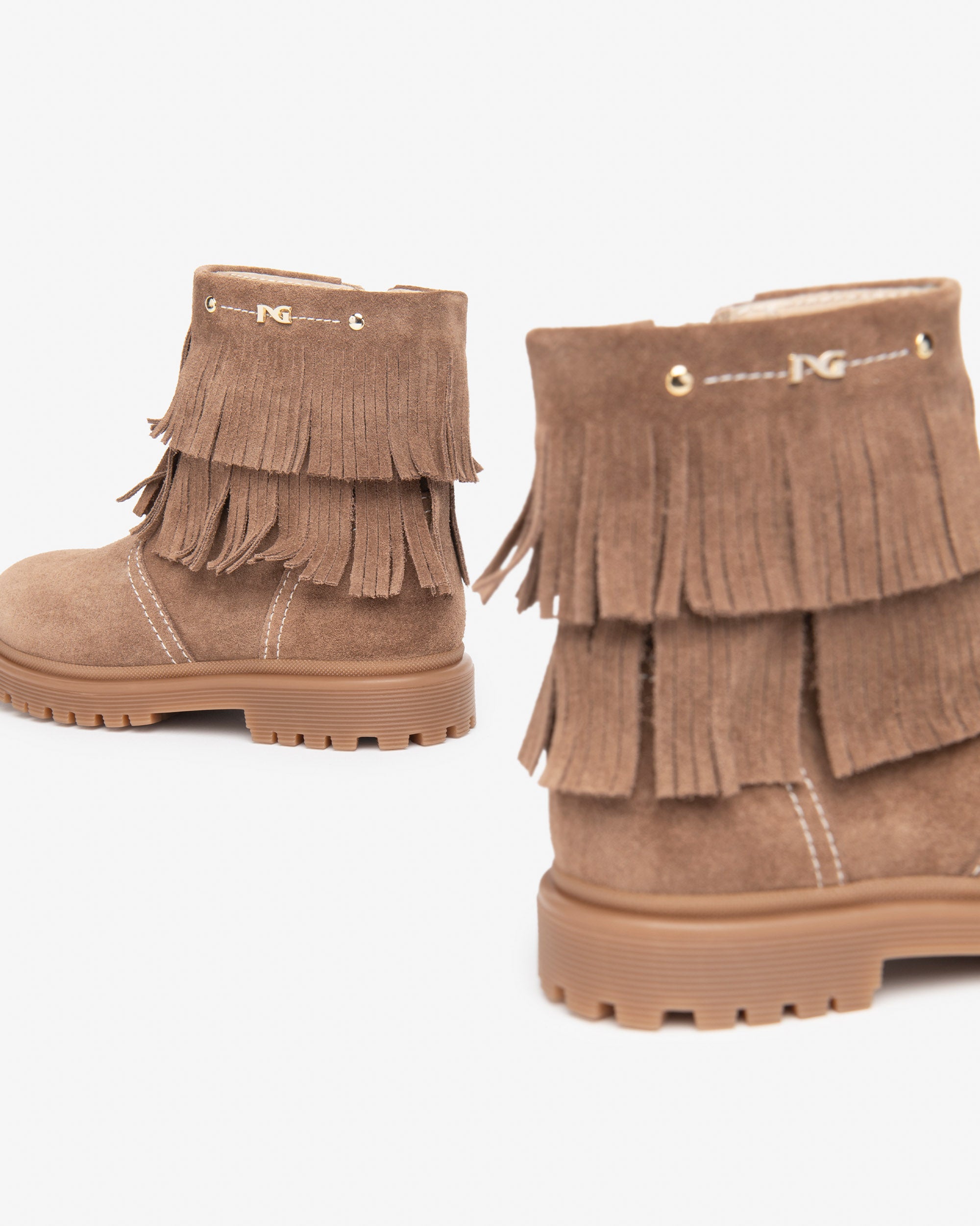 Nero Giardini Ankle Boots bottines daim fille franges