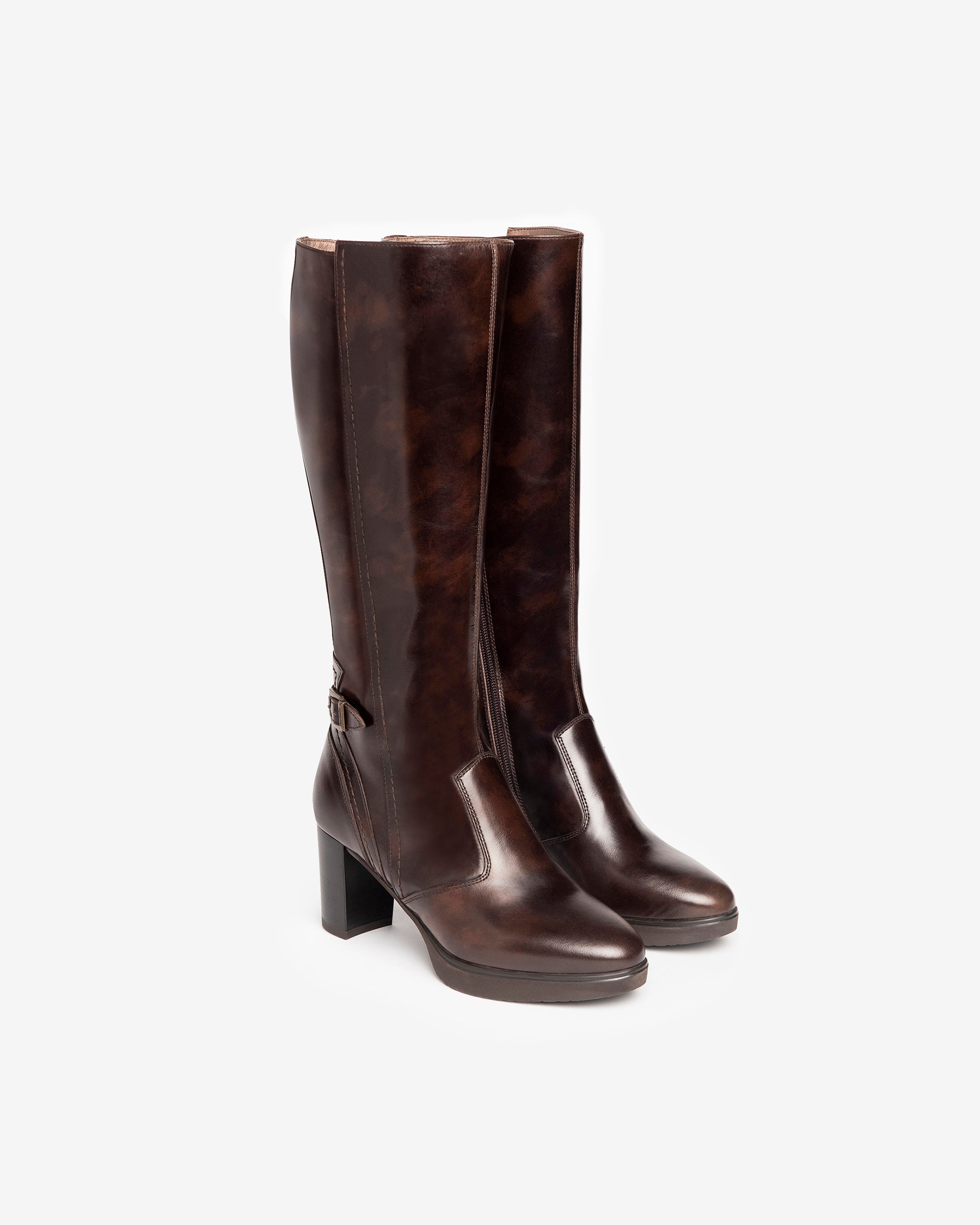 Nero Giardini Boots bottes cuir femme hiver minimaliste