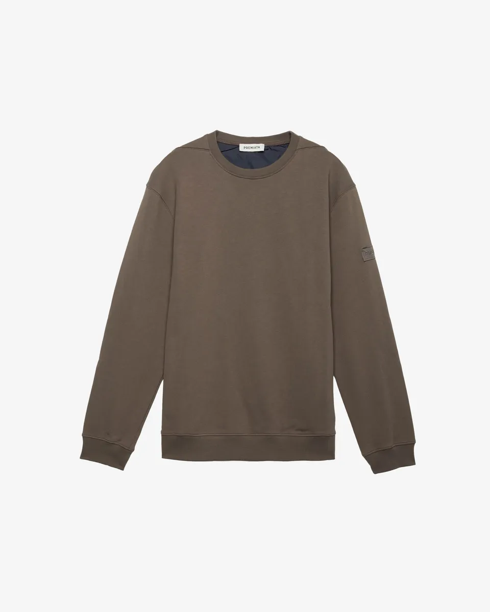 Premiata Felpa Essential sweat homme Mud