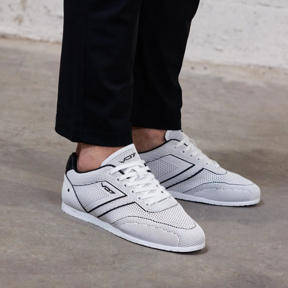 VO7 Yacht 7 White sneaker homme blanc chevron noir