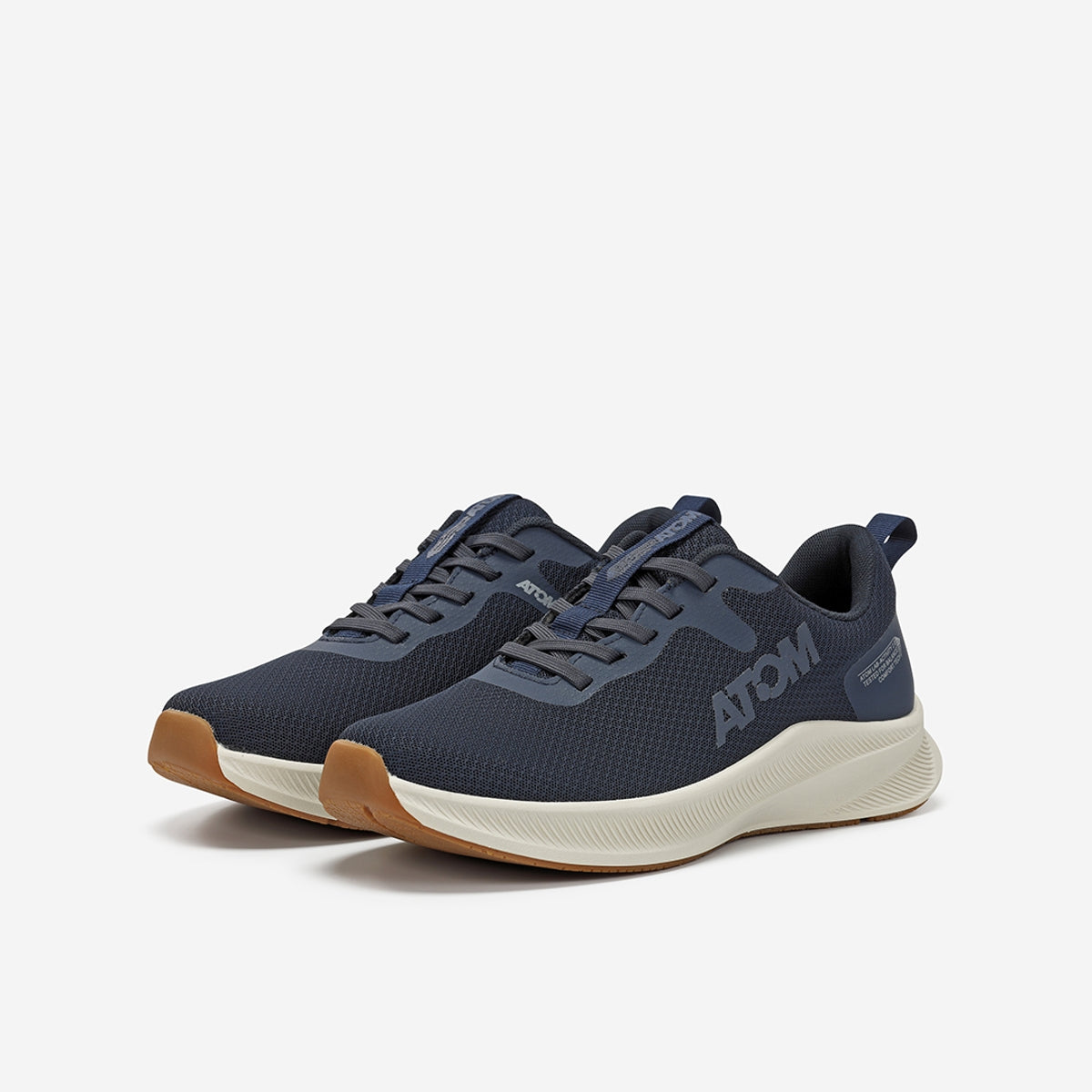 Atom by Fluchos Activity AT126 baskets homme bleu amorti