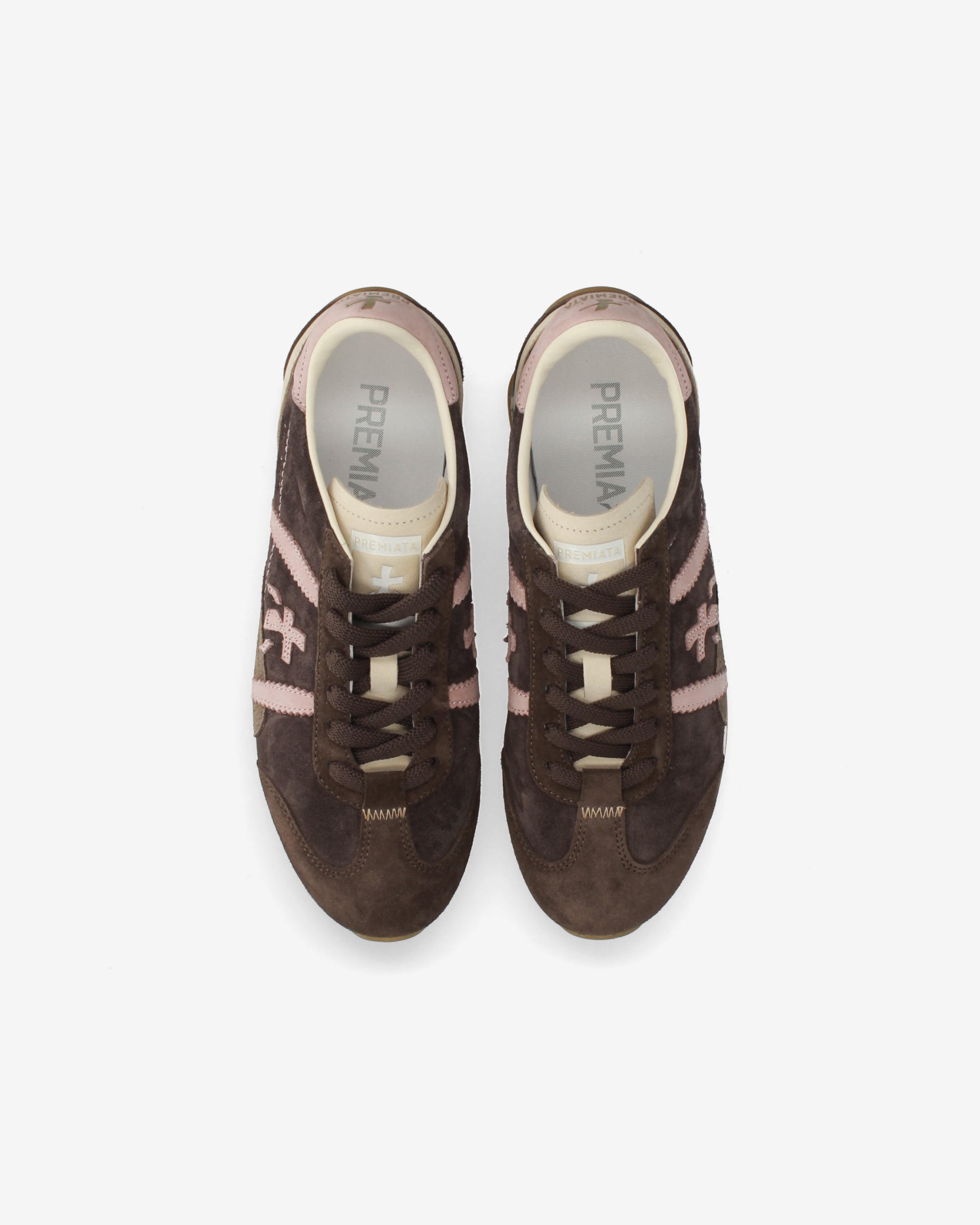 Premiata Jackyxd 8626 sneakers marron femme daim