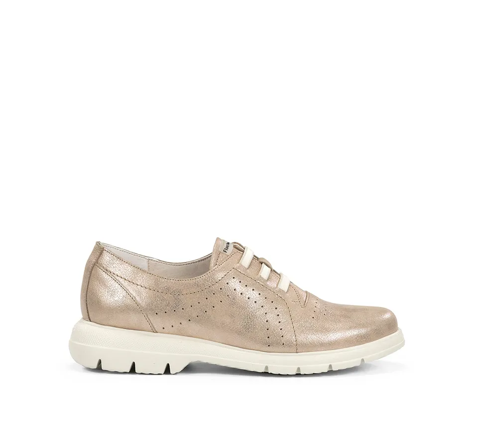 Fluchos Zapatos Gladis F2202 Mocassin Doré Femme