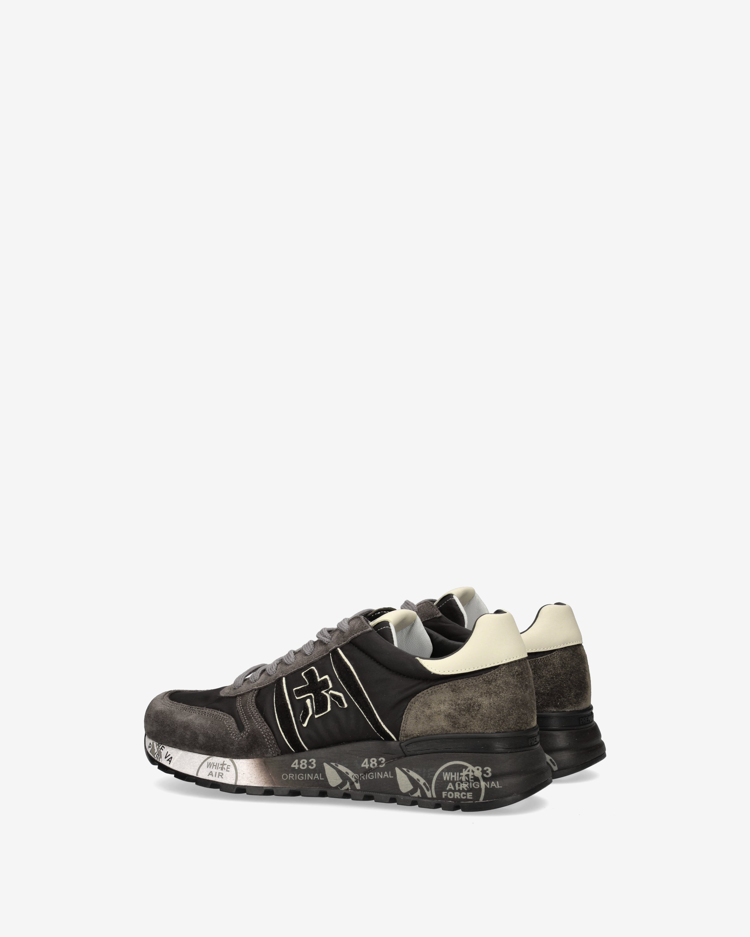 Premiata Lander 4951 sneakers gris anthracite