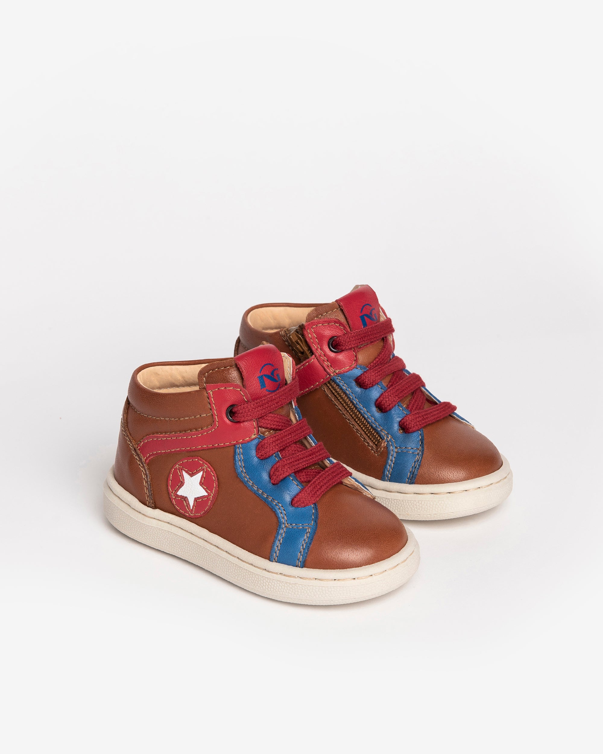 Nero Giardini Sneakers baskets cuir bébé garçon