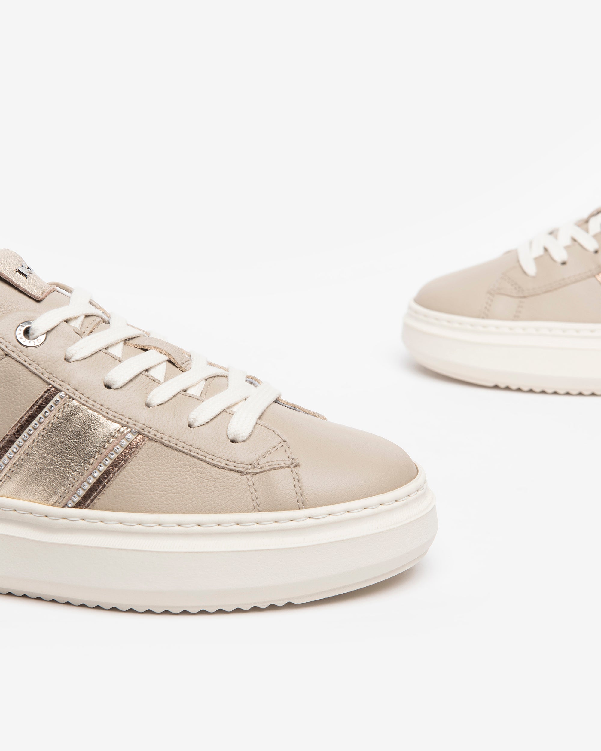 Nero Giardini Sneakers Baskets Femme Cuir DryGo