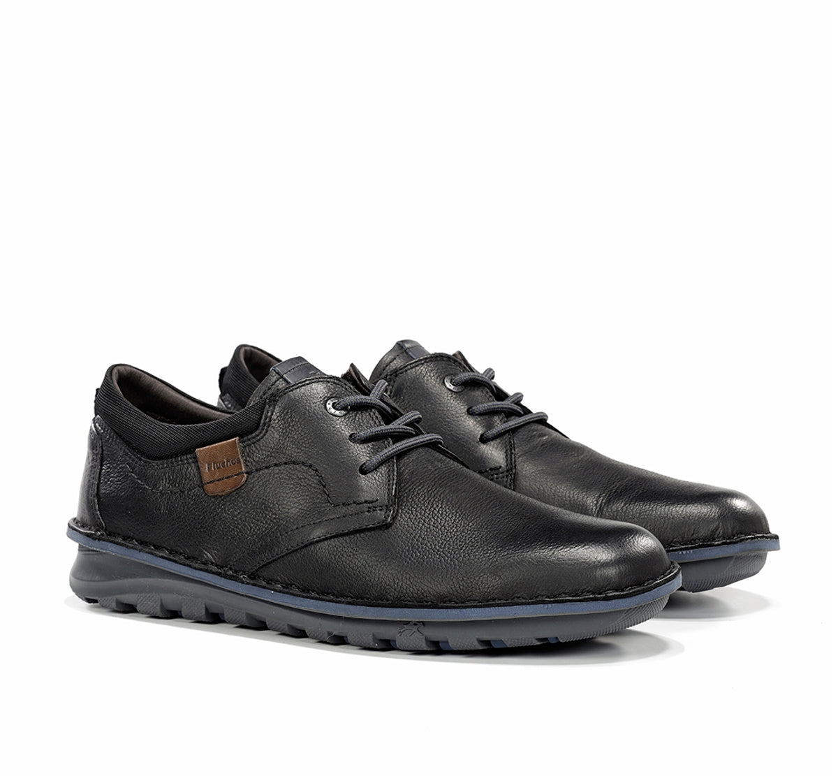 Fluchos Alvin F2526 chaussures noir homme lacets