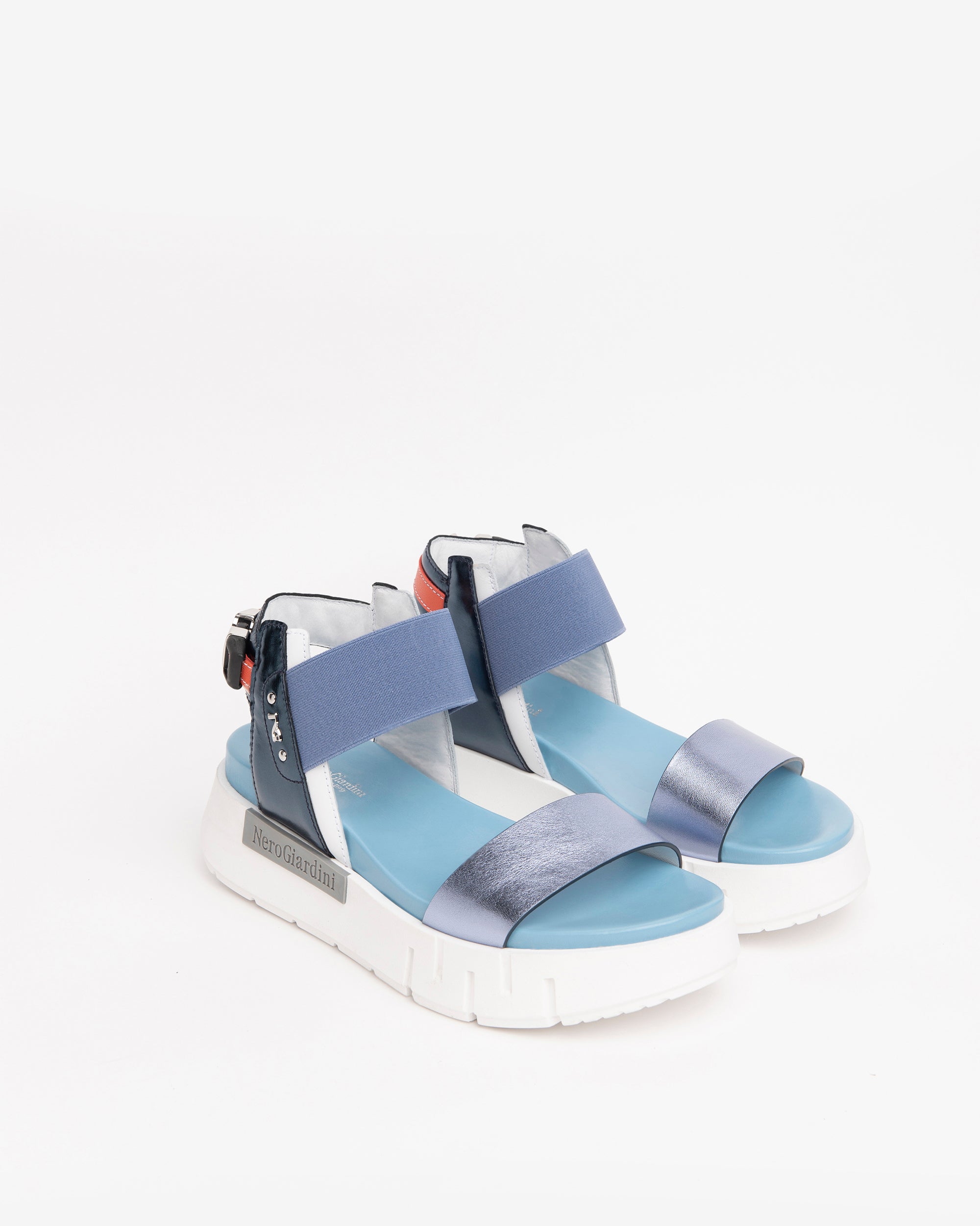 Nero Giardini Sandals sandales cuir femme compensées