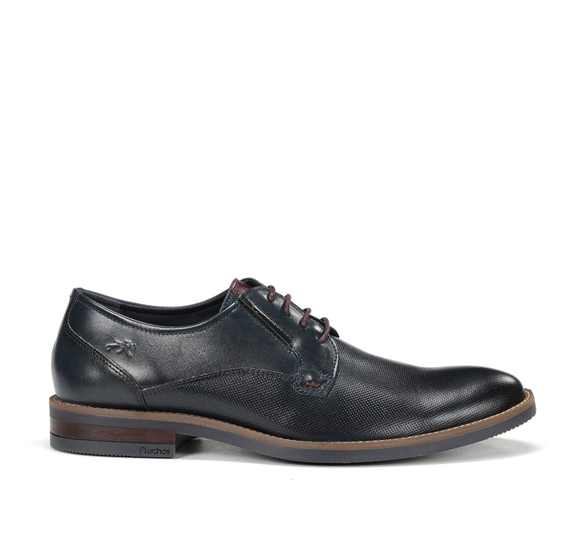 Fluchos Zapatos Theo F1631 derbies bleu homme cuir
